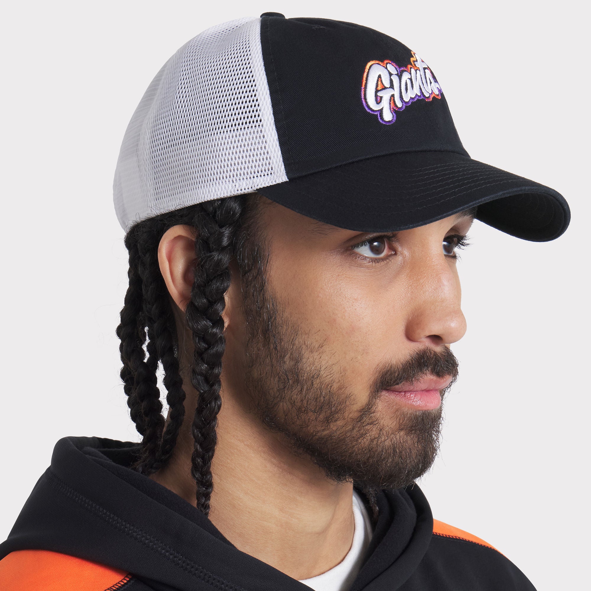 Unisex Nike  Black/White San Francisco Giants 2025 City Connect Club Adjustable Trucker Hat