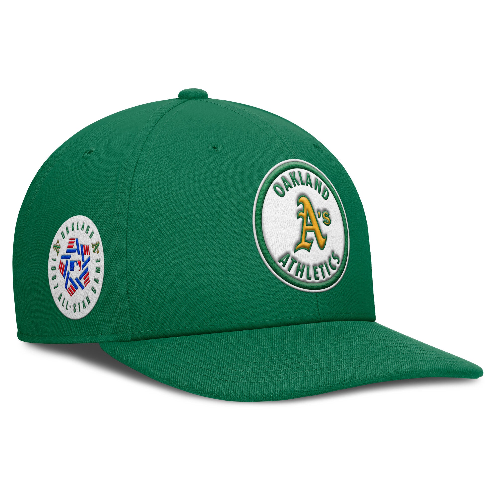 Men's Nike Green Athletics Pro Performance Snapback Hat