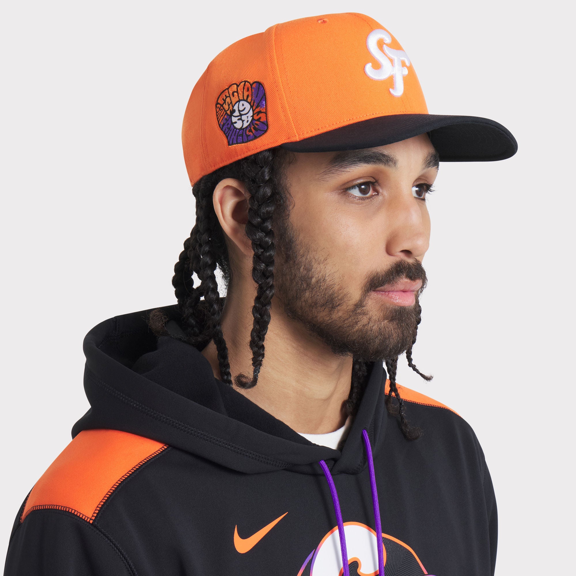 Men's Nike  Orange/Black San Francisco Giants 2025 City Connect Pro Performance Snapback Hat
