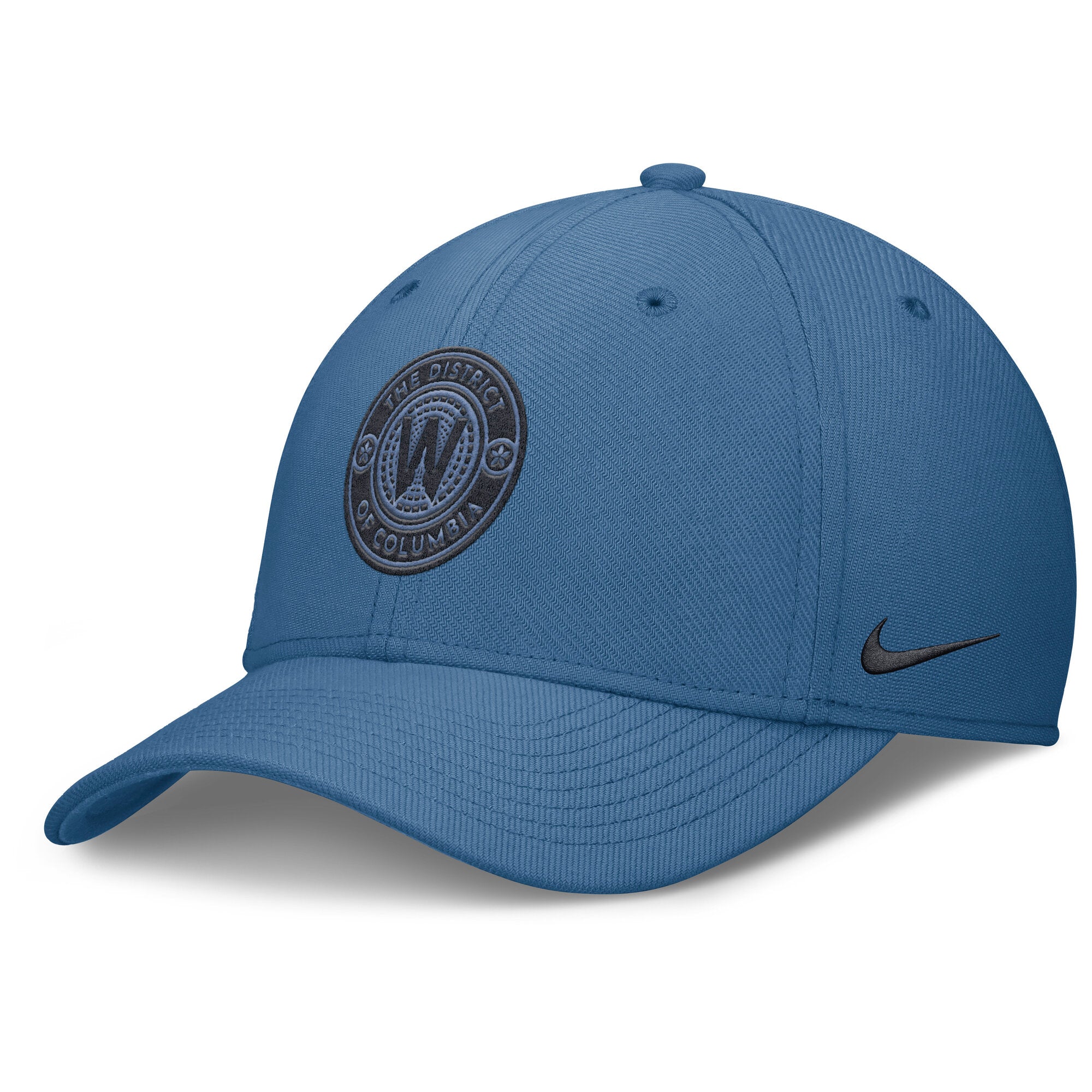 Men's Nike  Blue Washington Nationals 2025 City Connect Rise Swoosh Performance Flex Hat