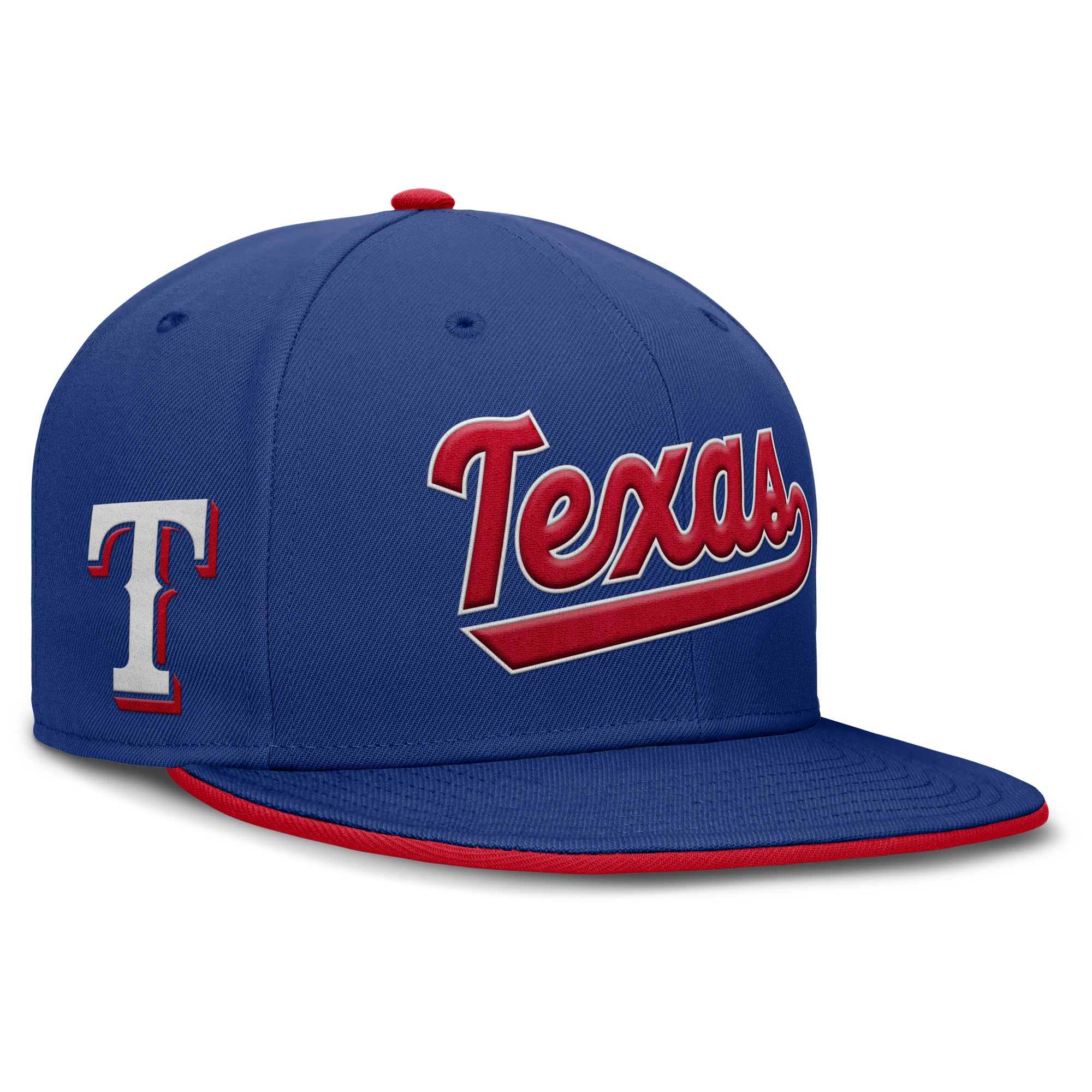 Men's Nike Royal Texas Rangers Primetime Dri-FIT Round Bill True Fitted Hat