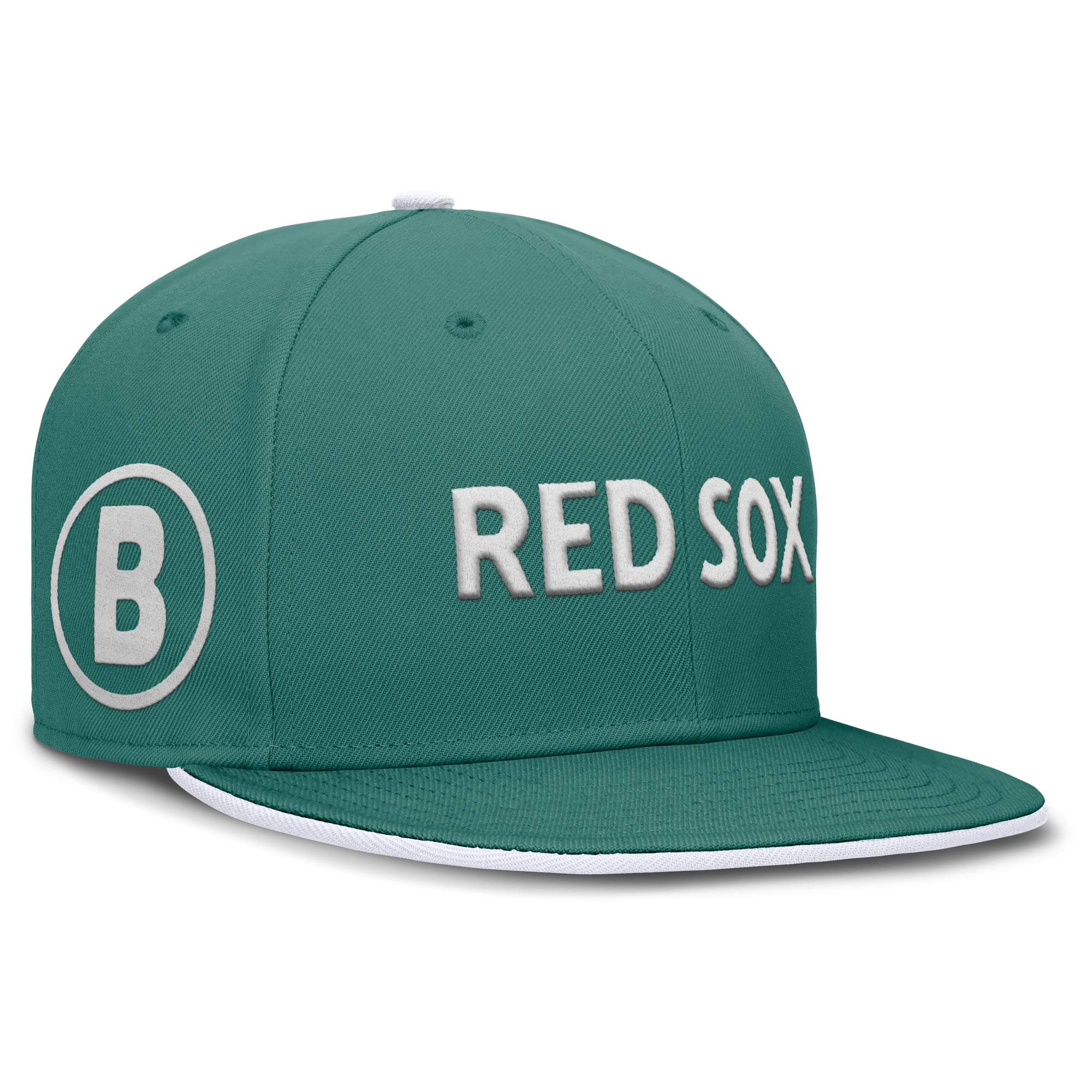 Men's Nike  Green Boston Red Sox 2025 City Connect True Performance Fitted Hat