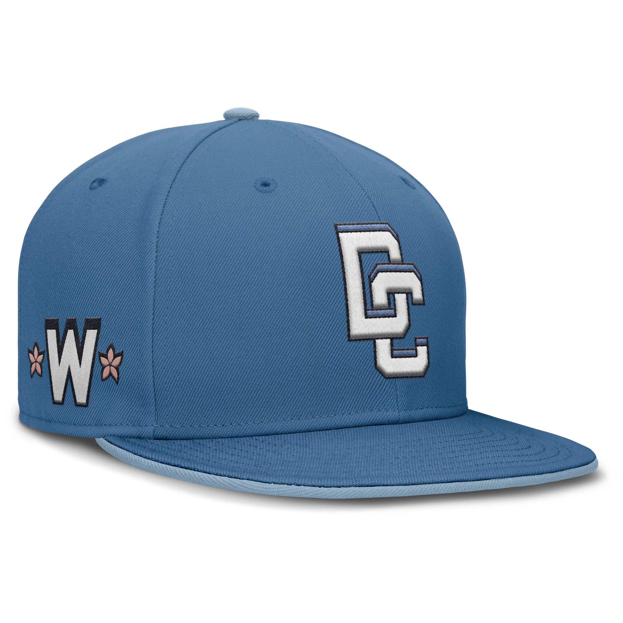 Men's Nike  Blue Washington Nationals 2025 City Connect True Performance Fitted Hat