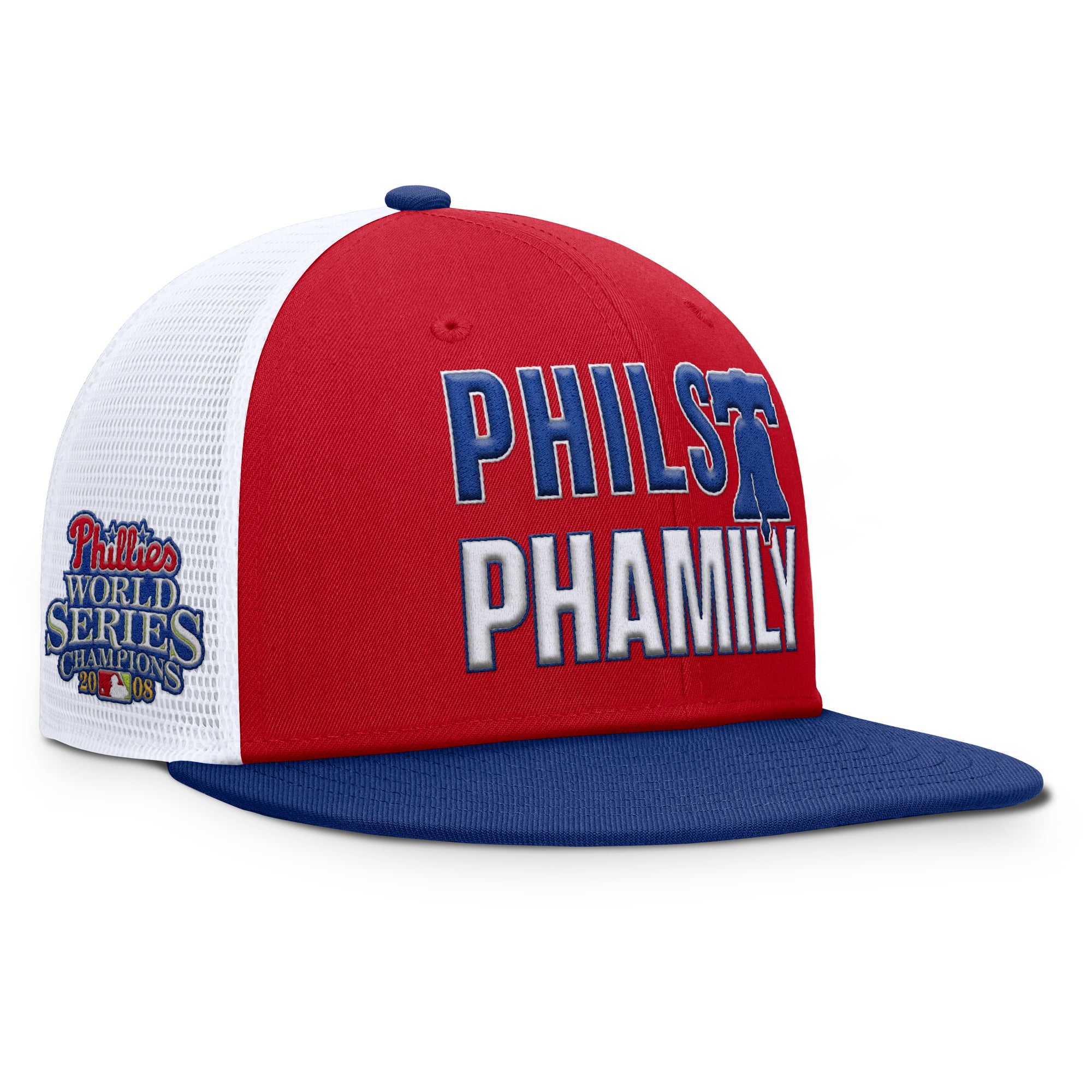 Men's Nike  Red Philadelphia Phillies Pro Trucker Snapback Hat