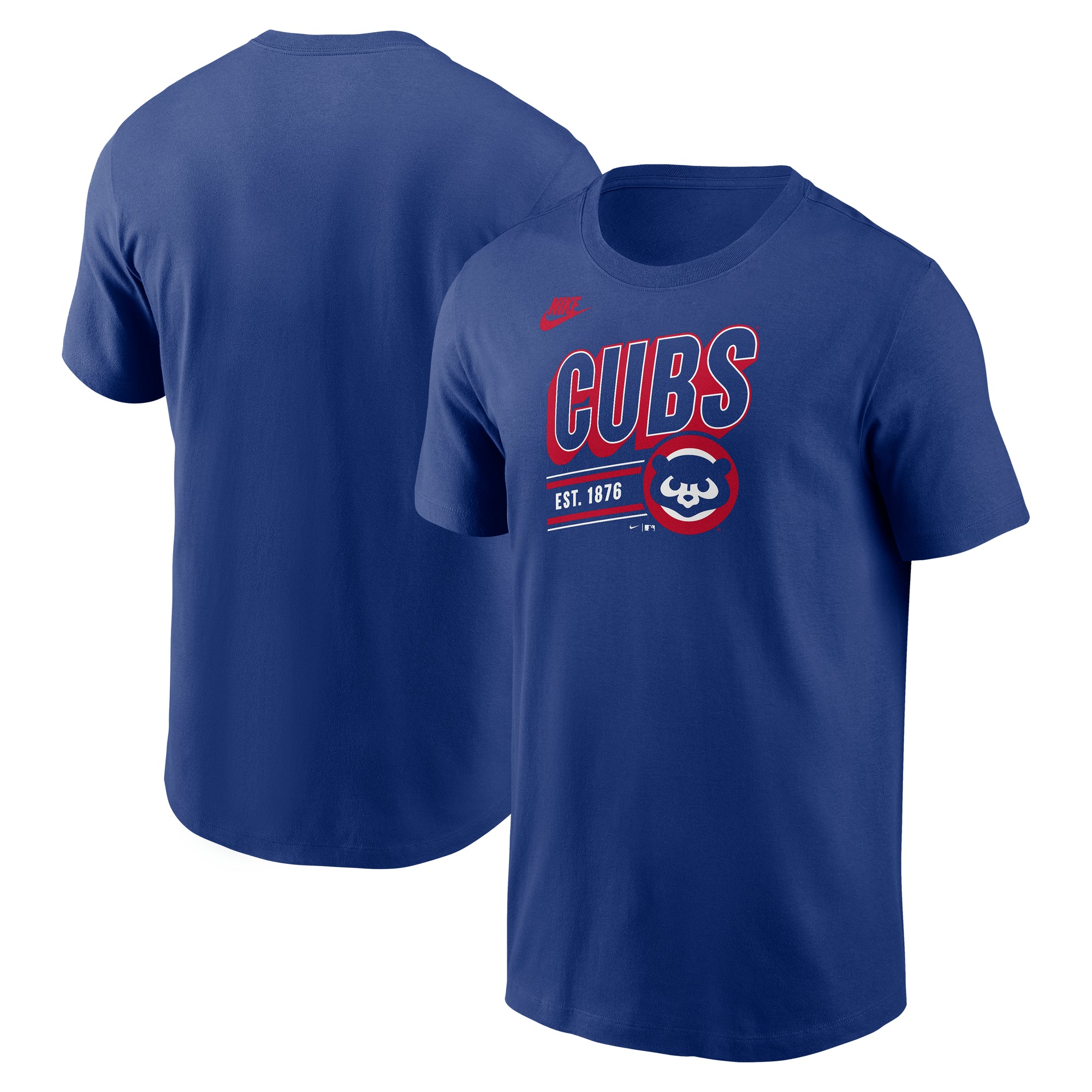 Men's Nike Royal Chicago Cubs Cooperstown Collection Retro T-Shirt