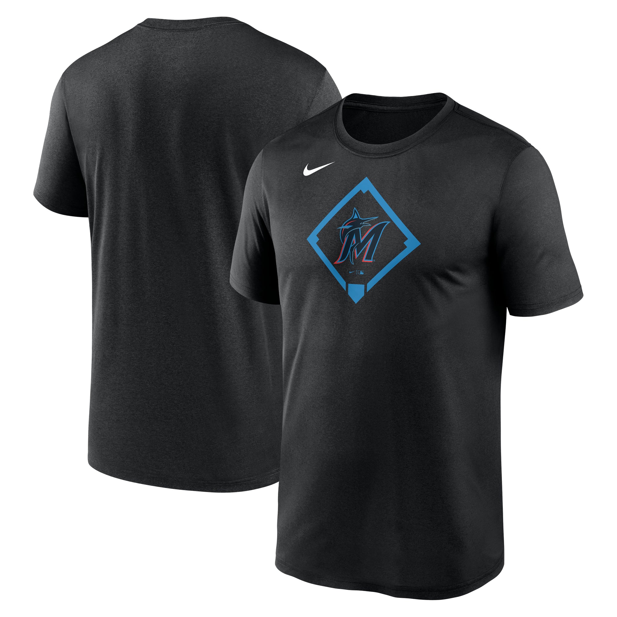 Men's Nike Black Miami Marlins Icon Legend Dri-FIT T-Shirt