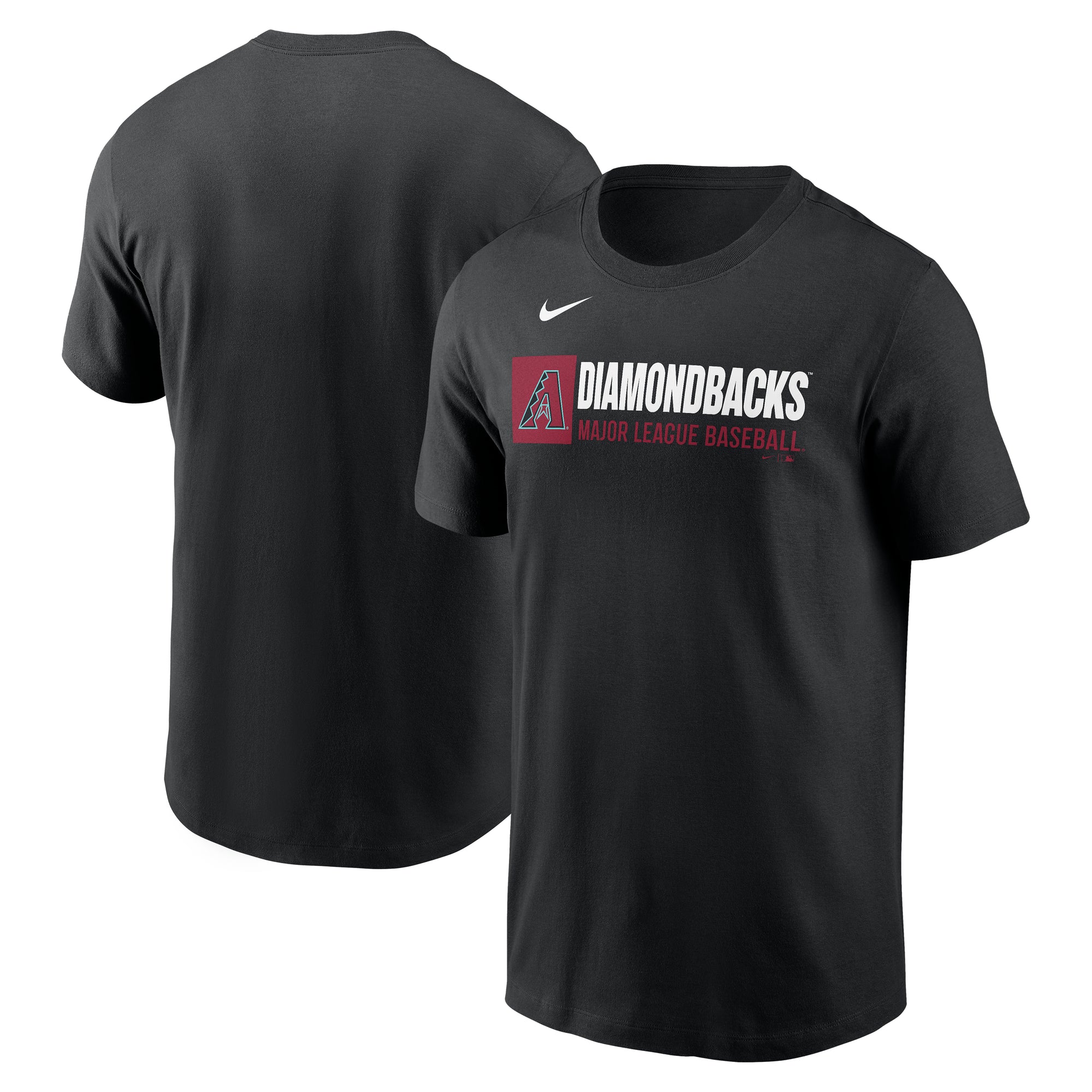 Men's Nike Black Arizona Diamondbacks Team Block T-Shirt