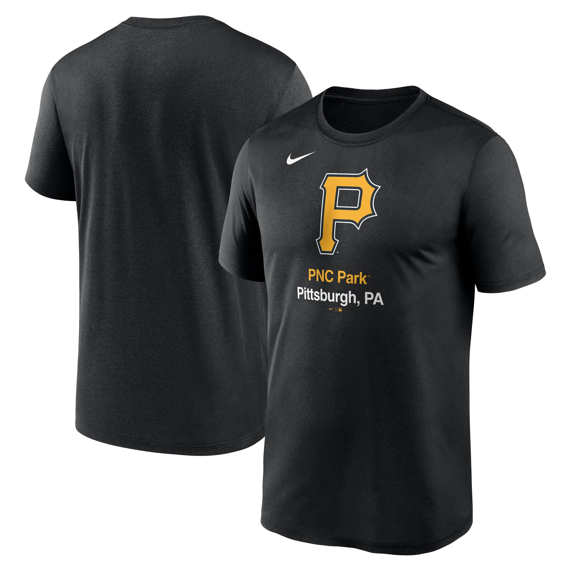 Men's Nike Black Pittsburgh Pirates Stadium Legend Performance T-Shirt