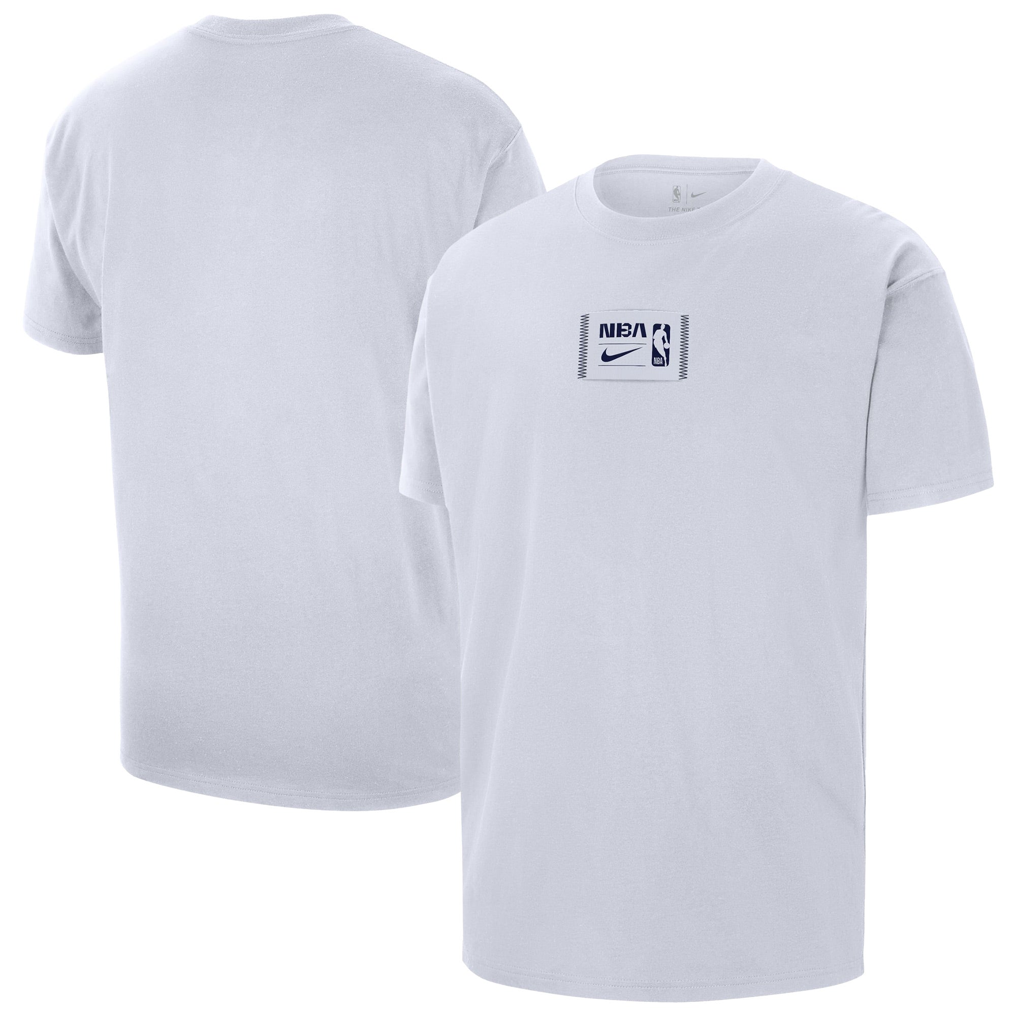 Men's Nike  White NBA All World Hoops Max90 Oversized T-Shirt