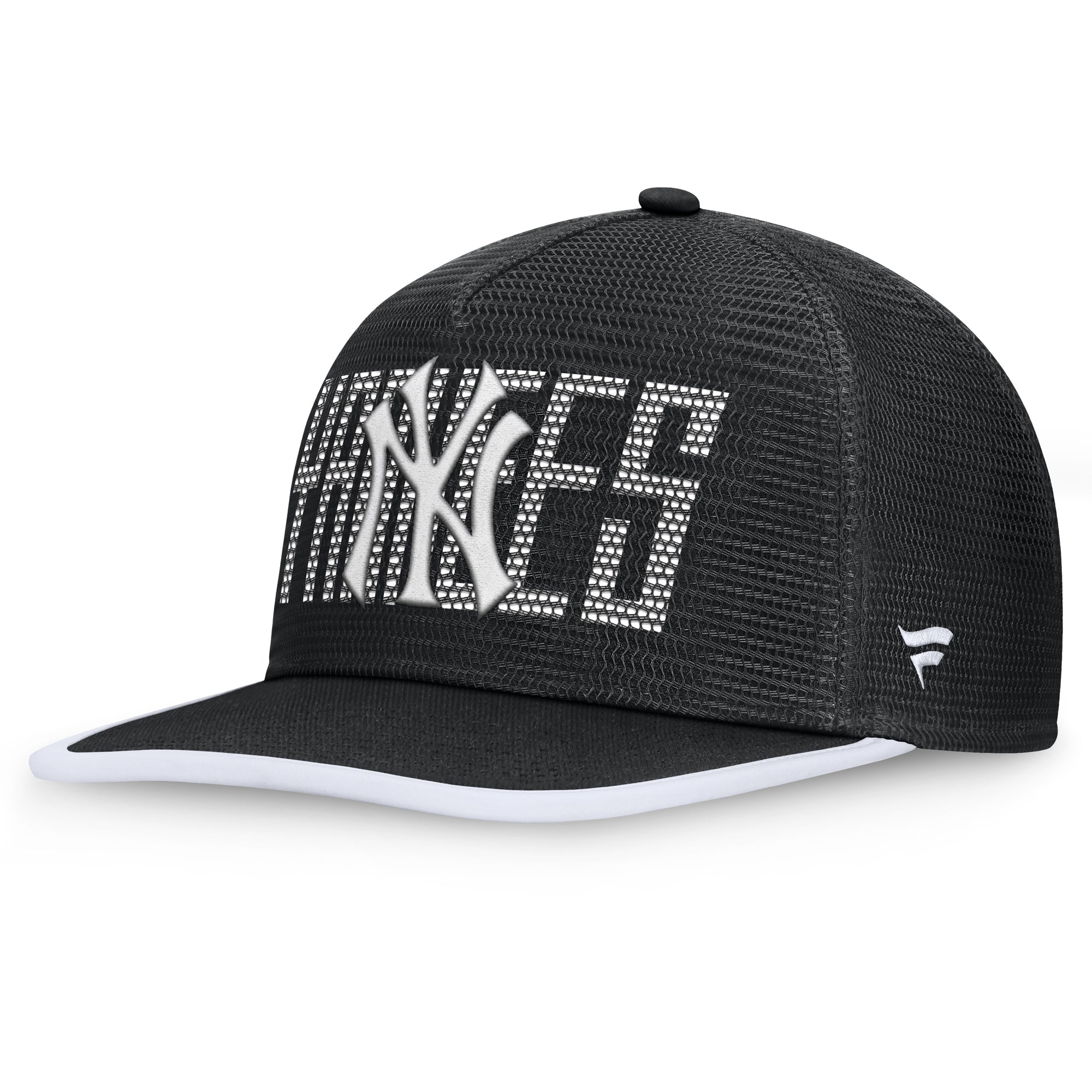 Men's Fanatics  Black New York Yankees Let's Glow Line Drive Snapback Hat