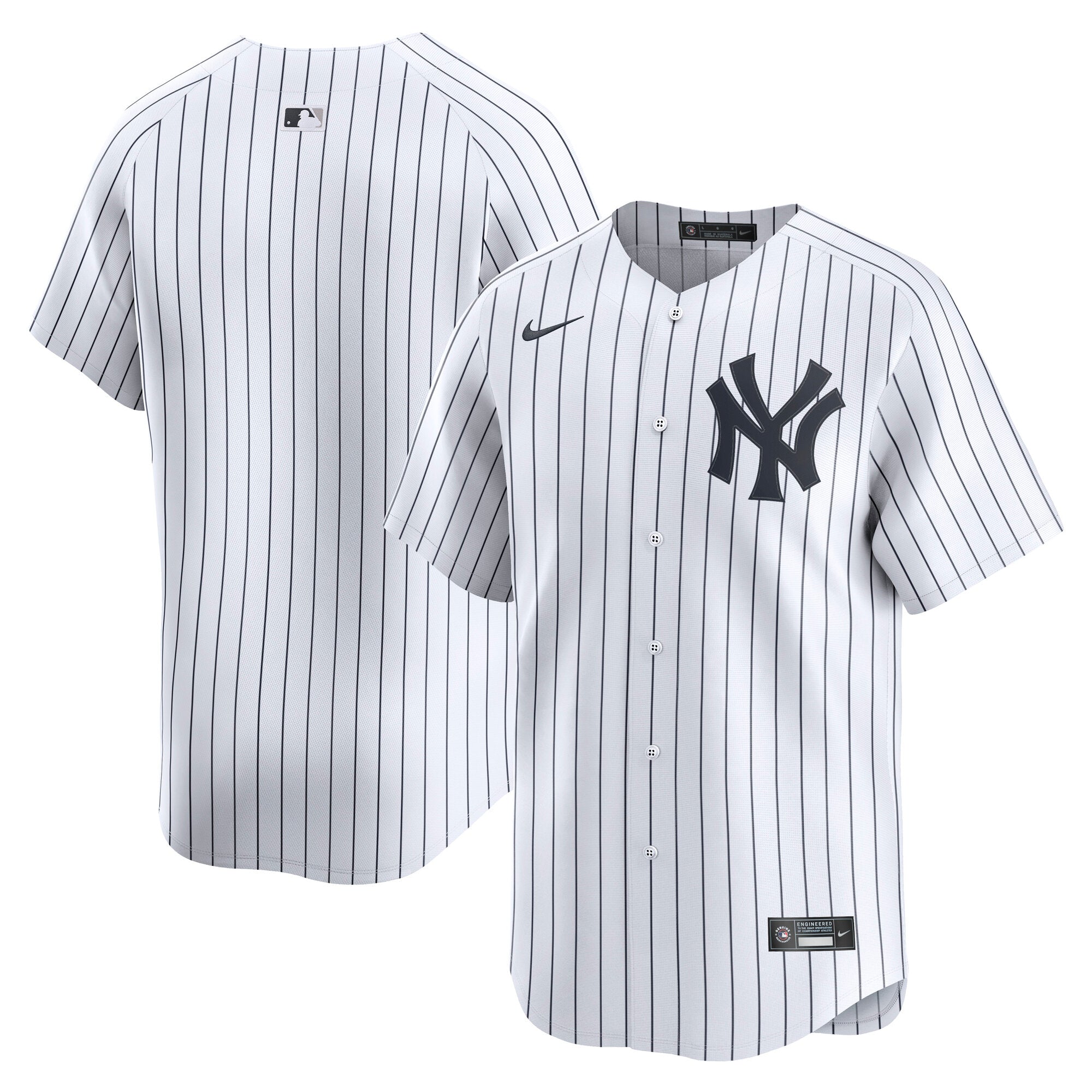 Men's Nike White New York Yankees Home Limited Jersey