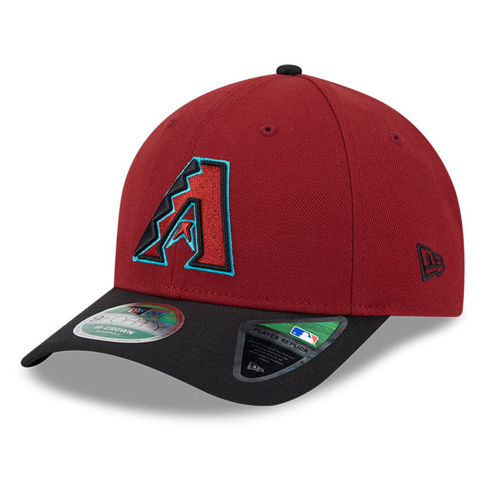 Men's New Era  Red Arizona Diamondbacks Player Replica 9FORTY Adjustable Hat
