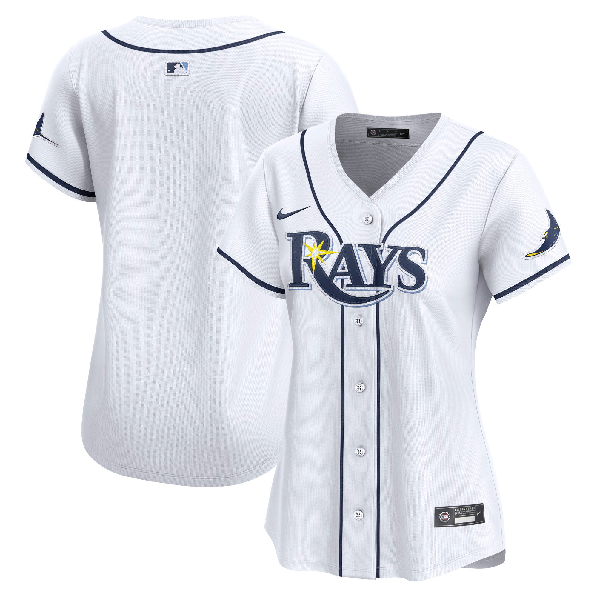 Women's Nike  White Tampa Bay Rays Home Limited Jersey