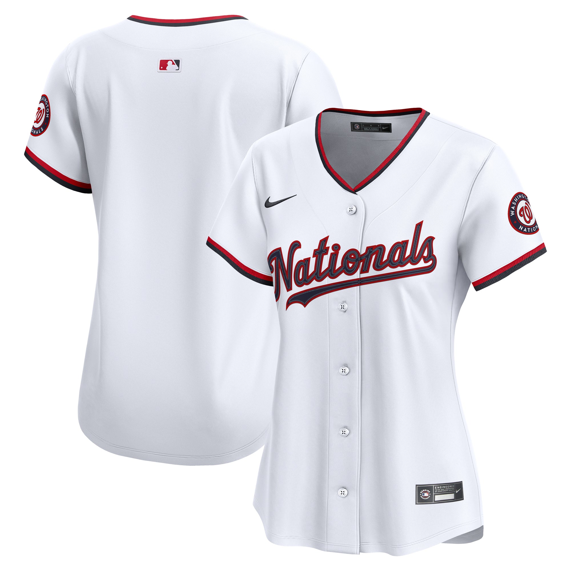 Women's Nike  White Washington Nationals Home Limited Jersey