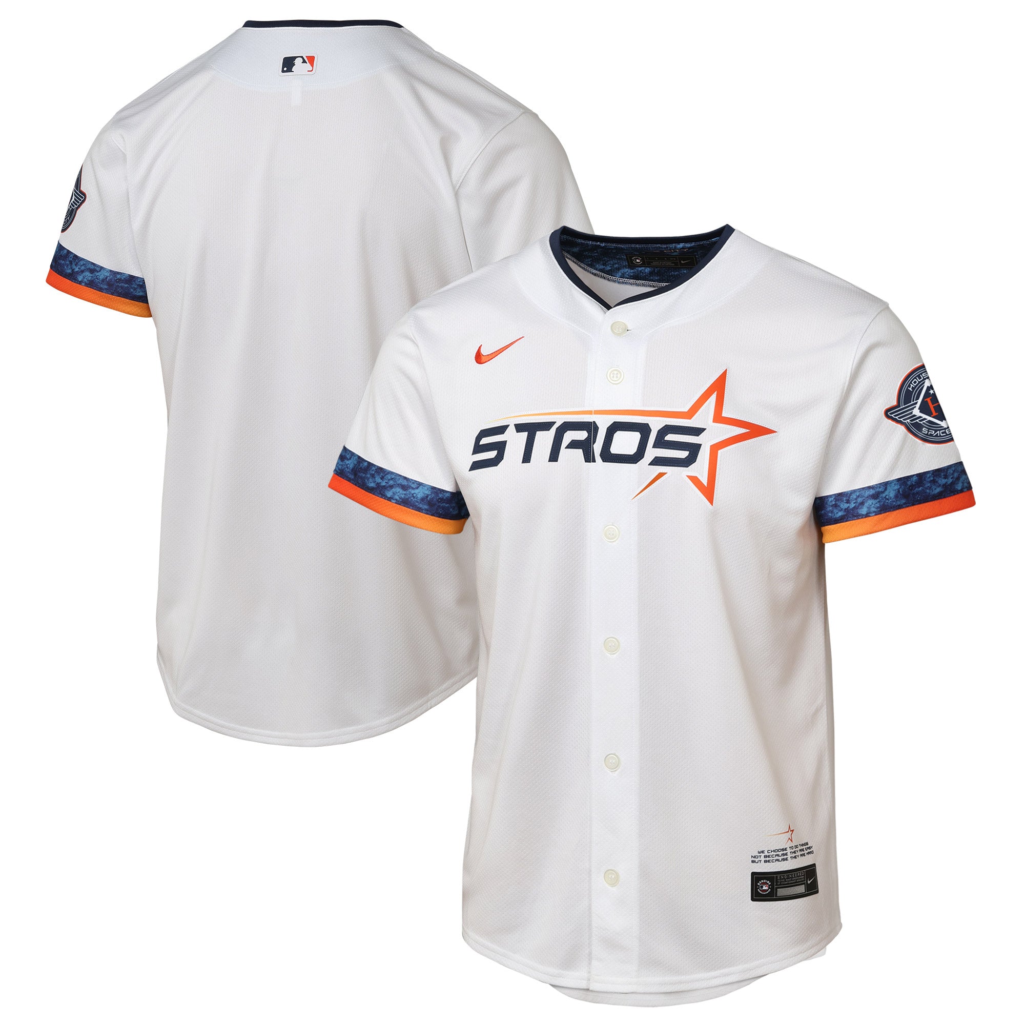 Youth Nike White Houston Astros 2025 City Connect Limited Jersey