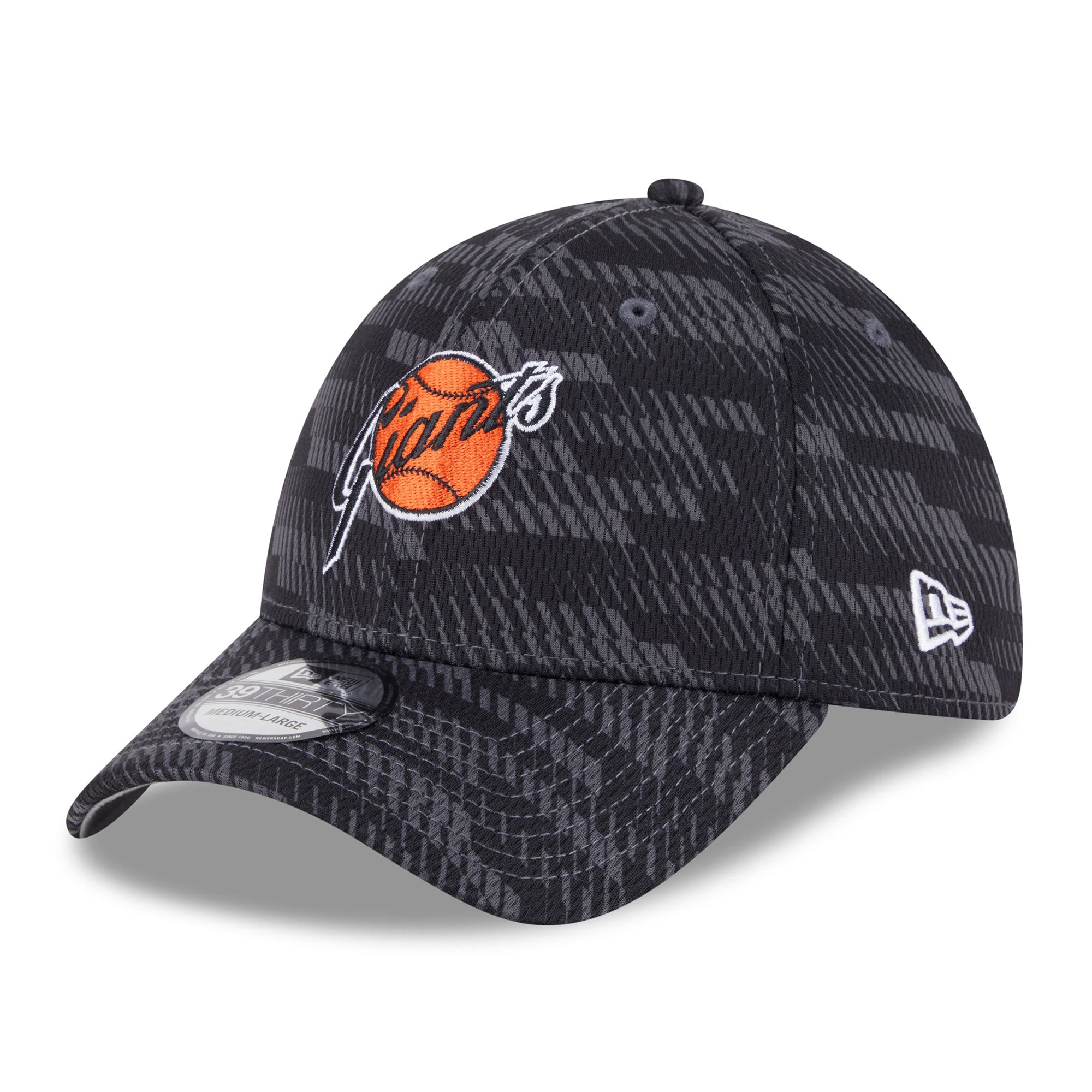 Men's New Era Black San Francisco Giants 2025 MLB Clubhouse 39THIRTY Flex Hat