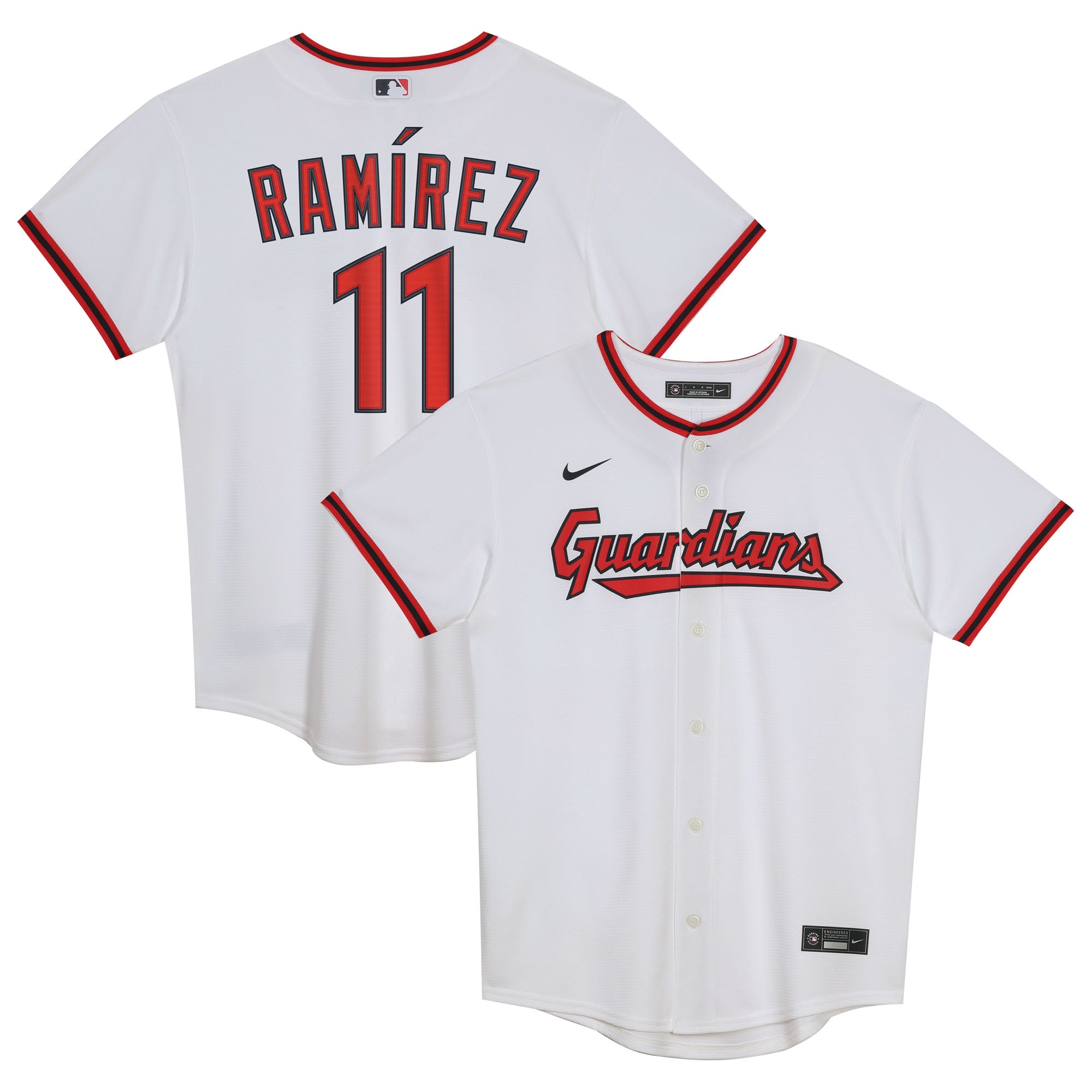 Preschool Nike José Ramírez White Cleveland Guardians Home Player Jersey