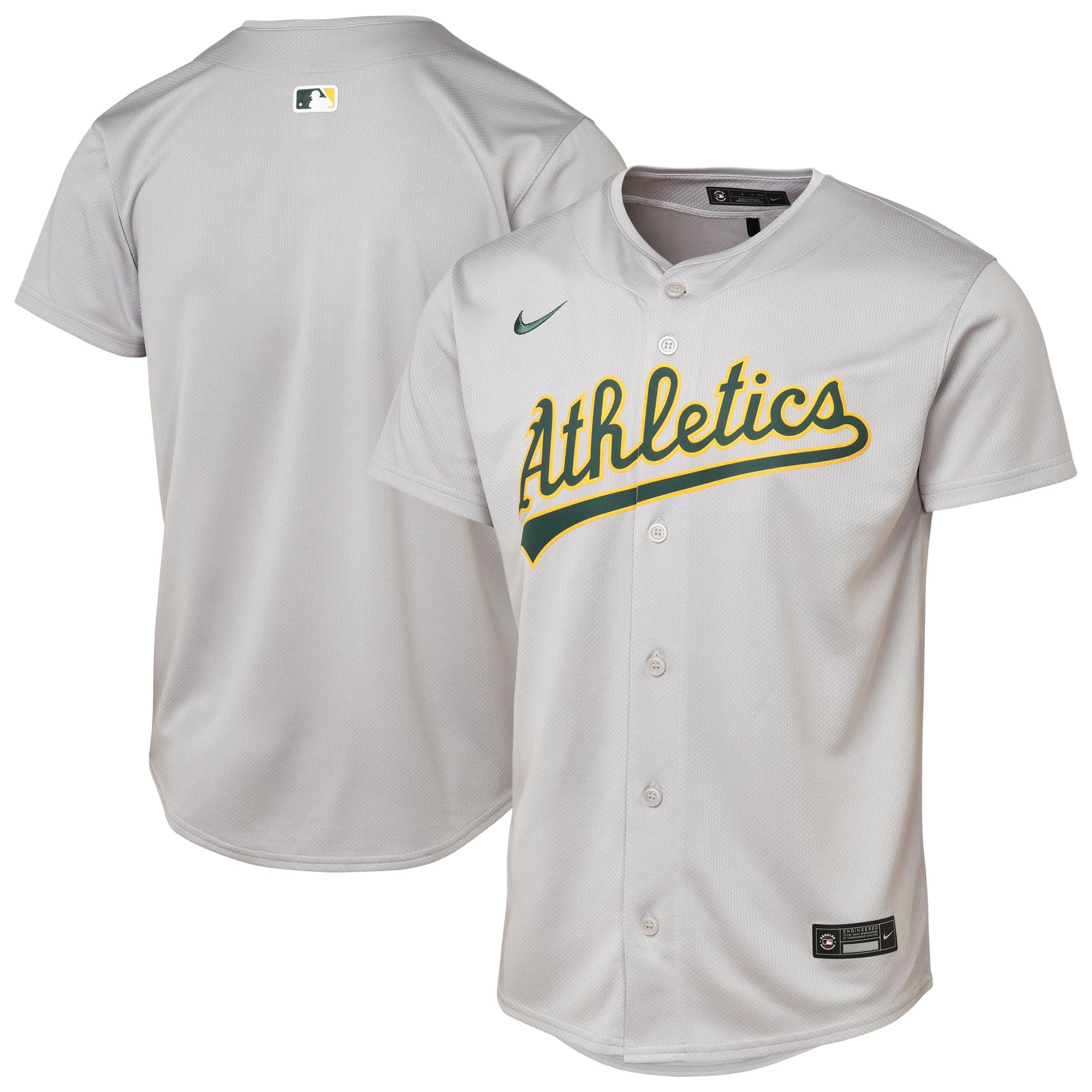 Youth Gray Athletics Road Limited Jersey