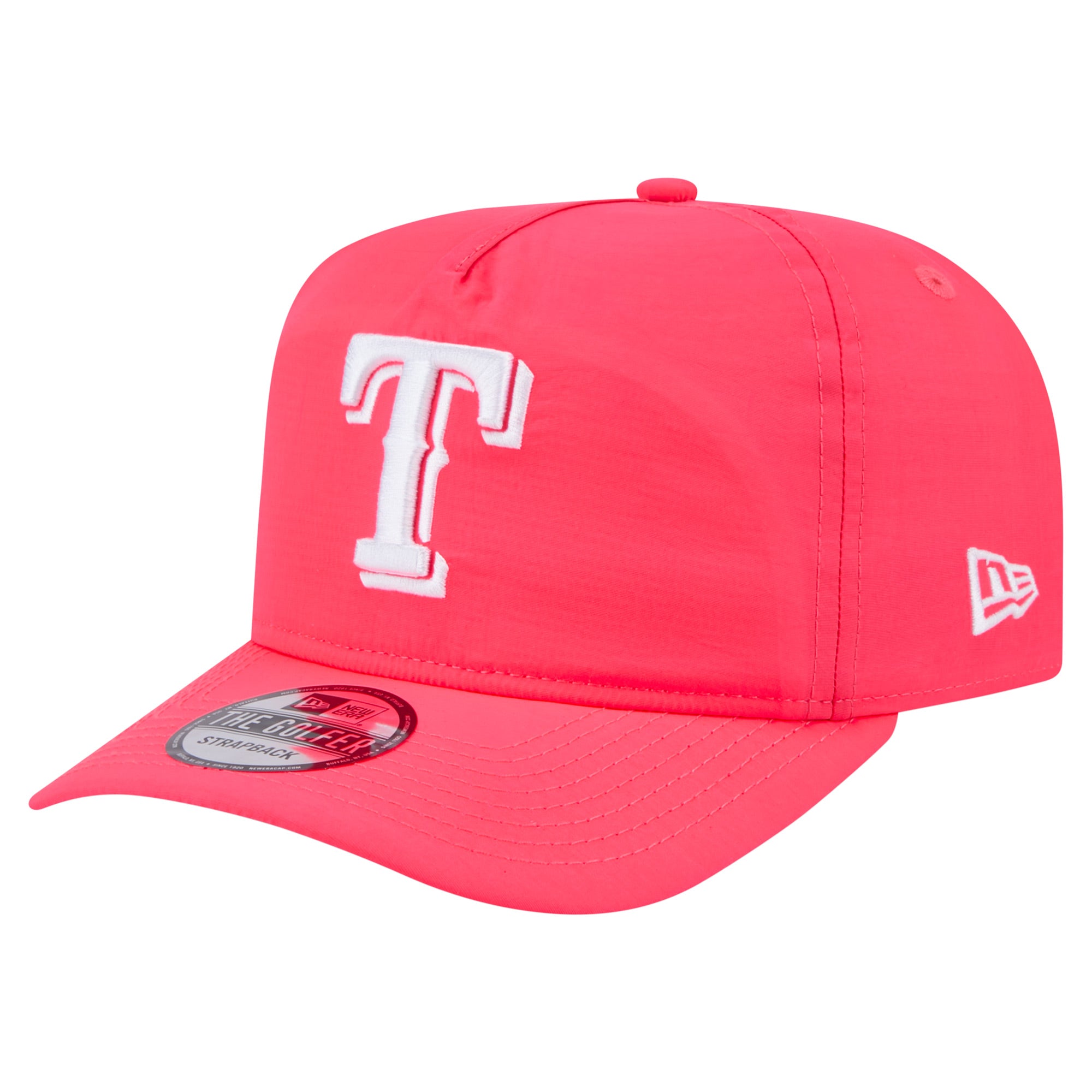 Men's New Era  Pink Texas Rangers Everyday Golfer Adjustable Hat