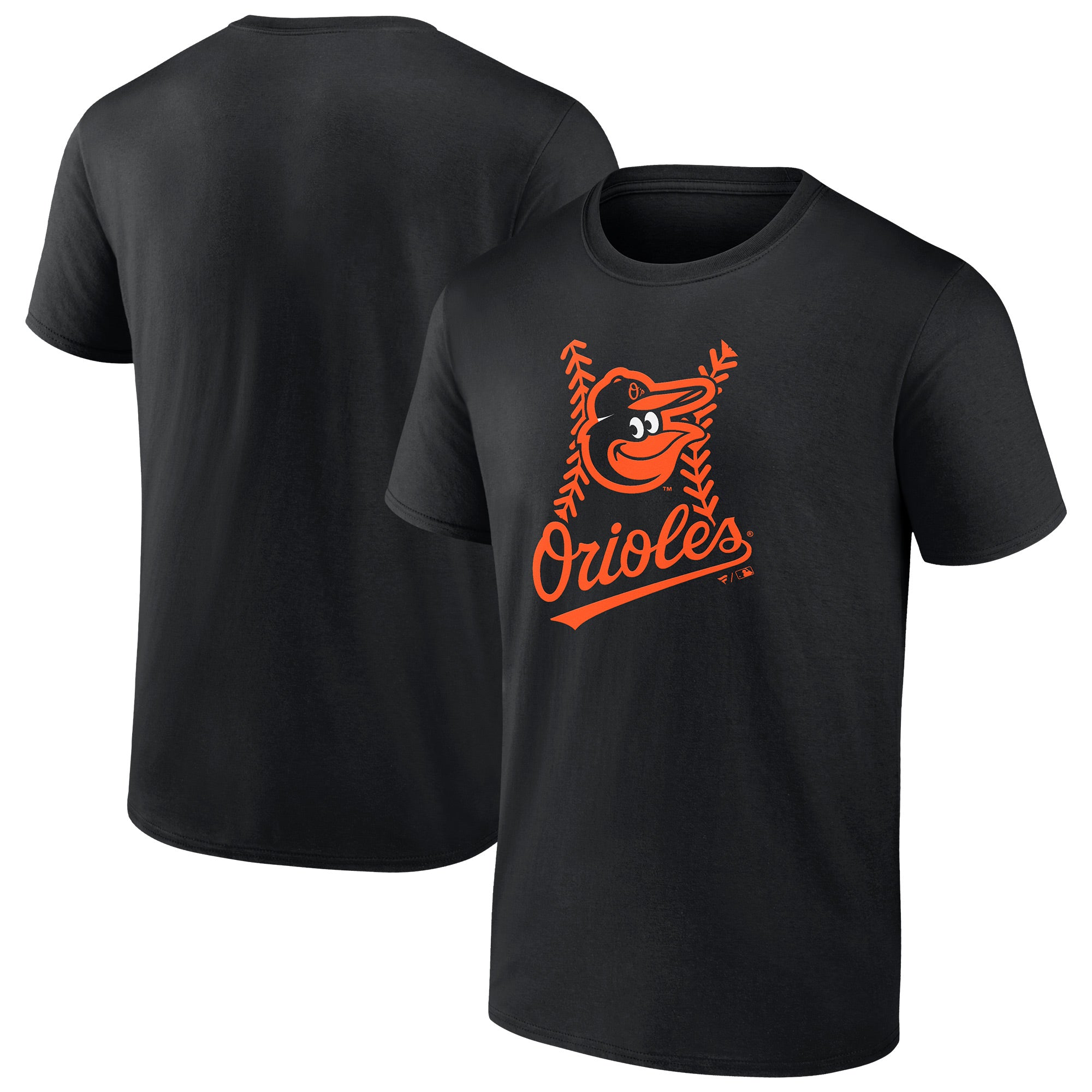 Men's Black Baltimore Orioles Fastball T-Shirt