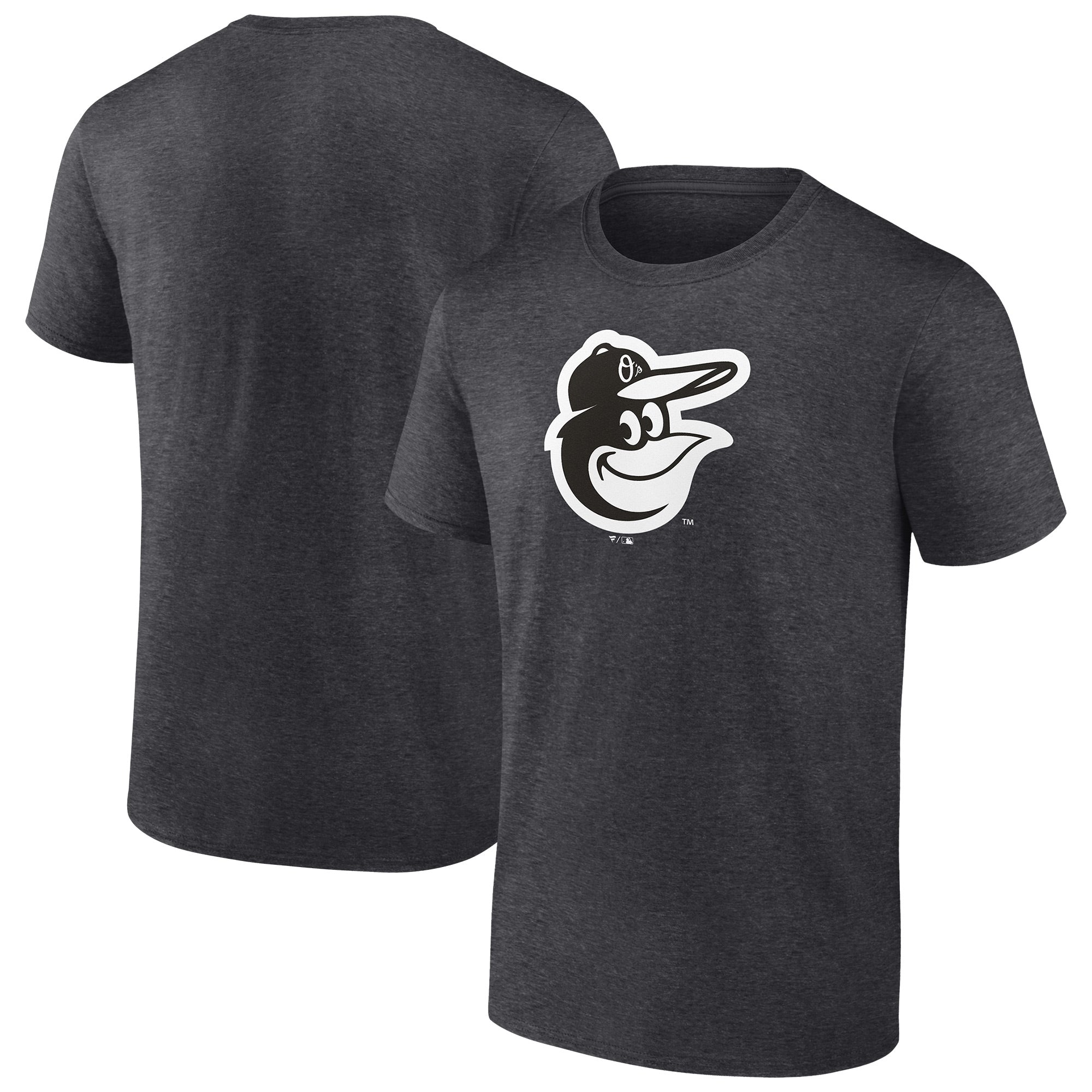 Men's Charcoal Baltimore Orioles Monochrome T-Shirt