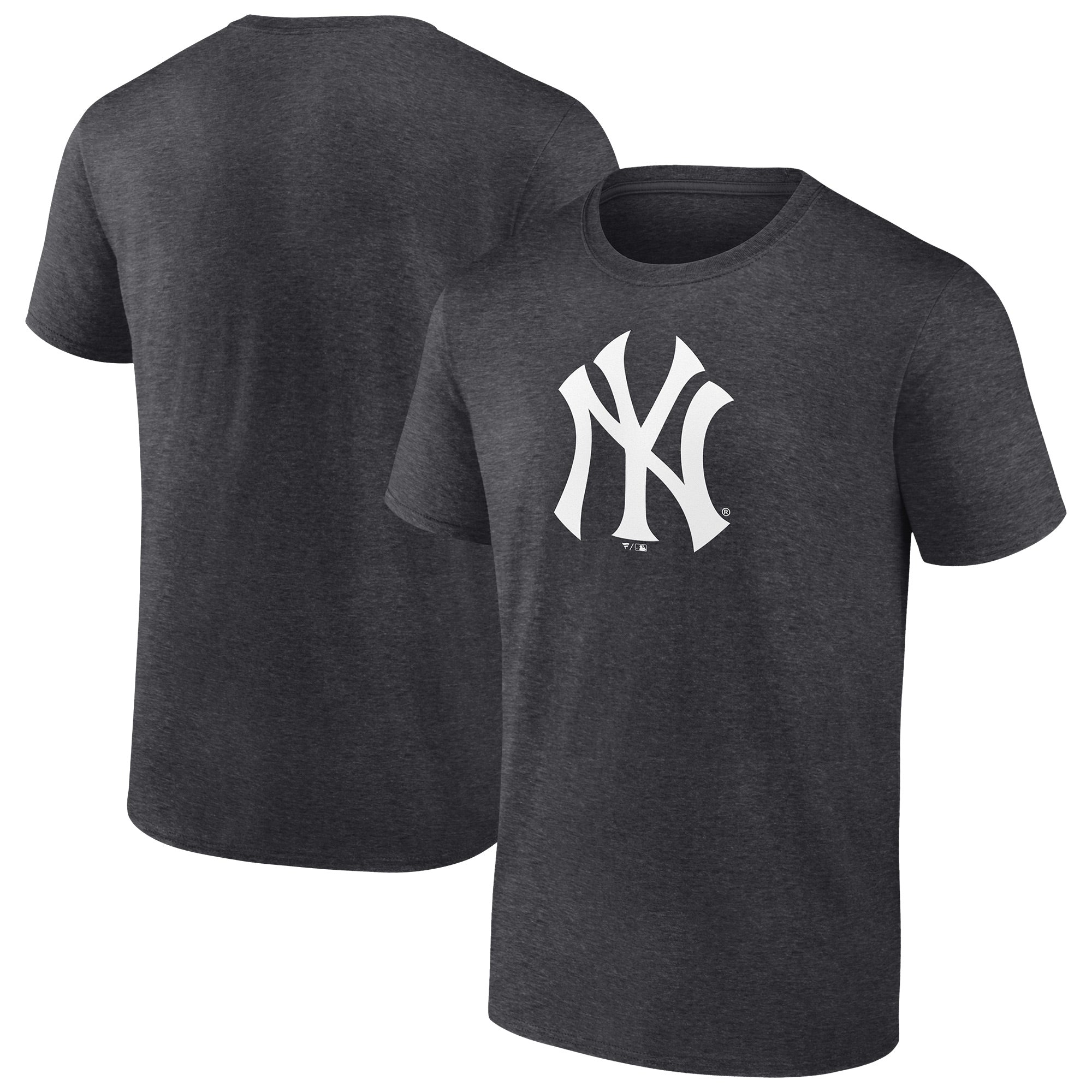 Men's Charcoal New York Yankees Monochrome T-Shirt