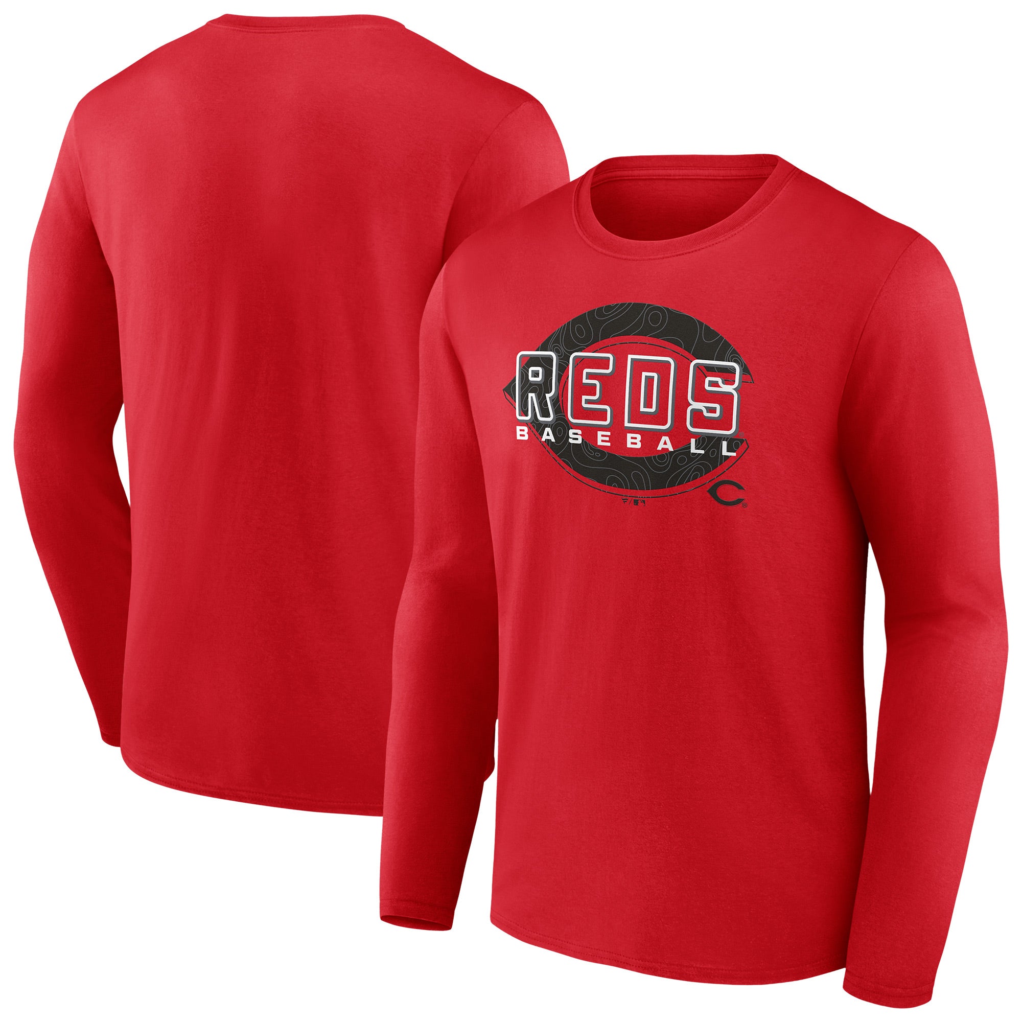 Men's Red Cincinnati Reds Stellar Long Sleeve T-Shirt