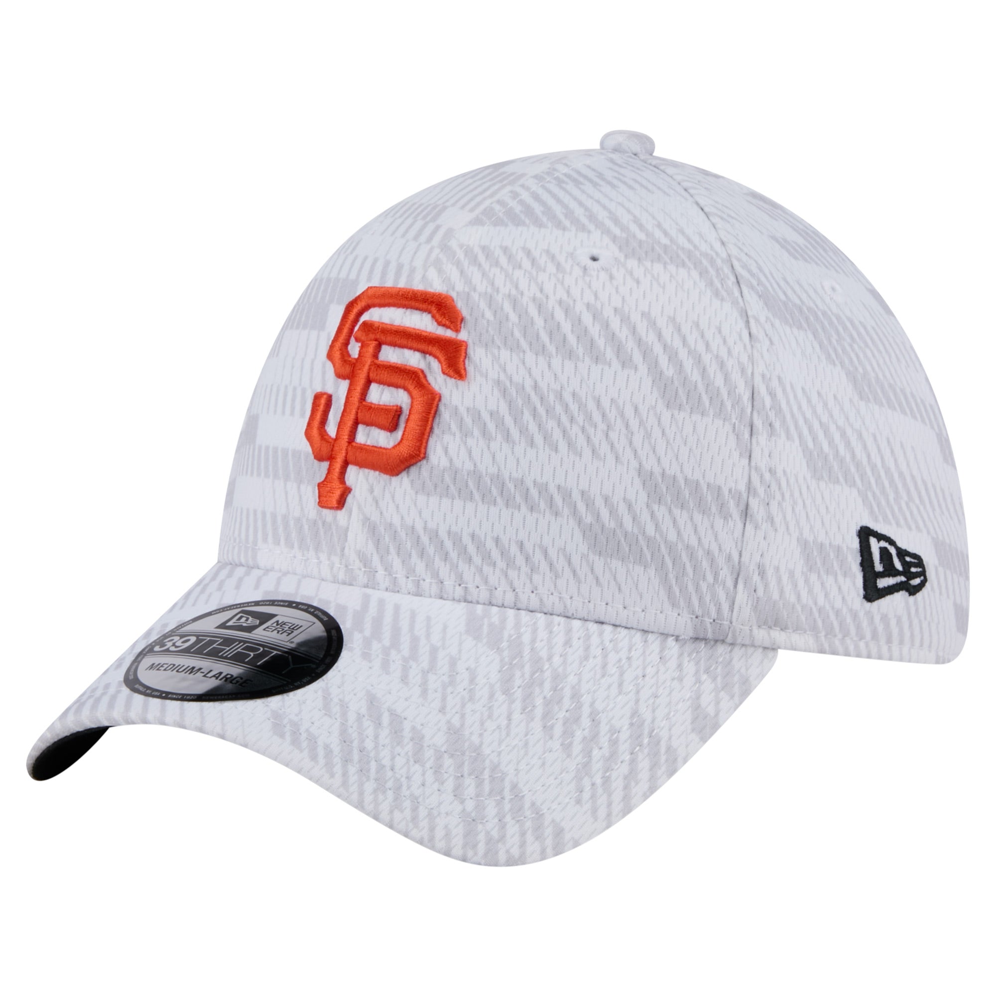 Men's New Era  White San Francisco Giants Graded 39THIRTY Flex Hat