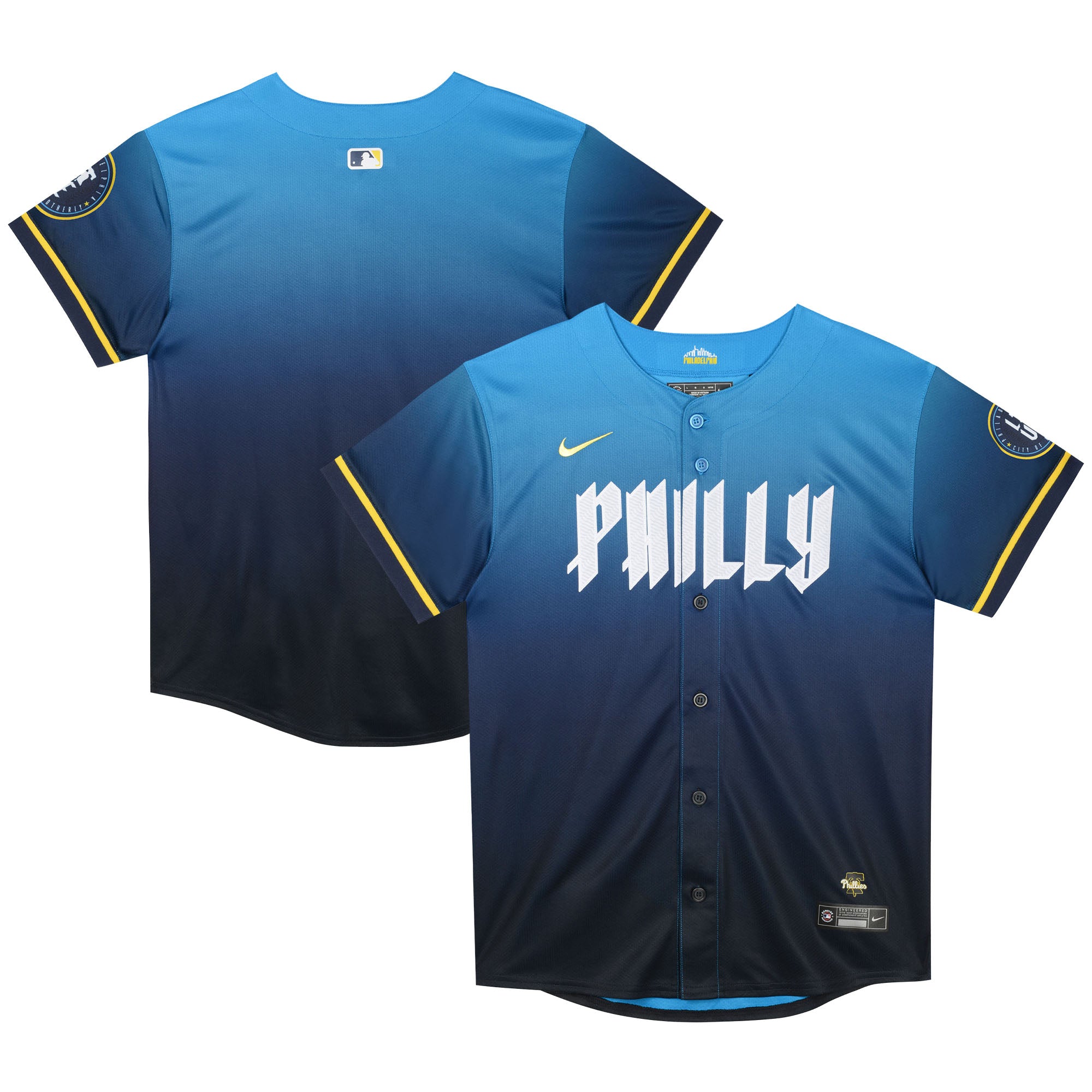 Preschool Nike  Blue Philadelphia Phillies City Connect Jersey