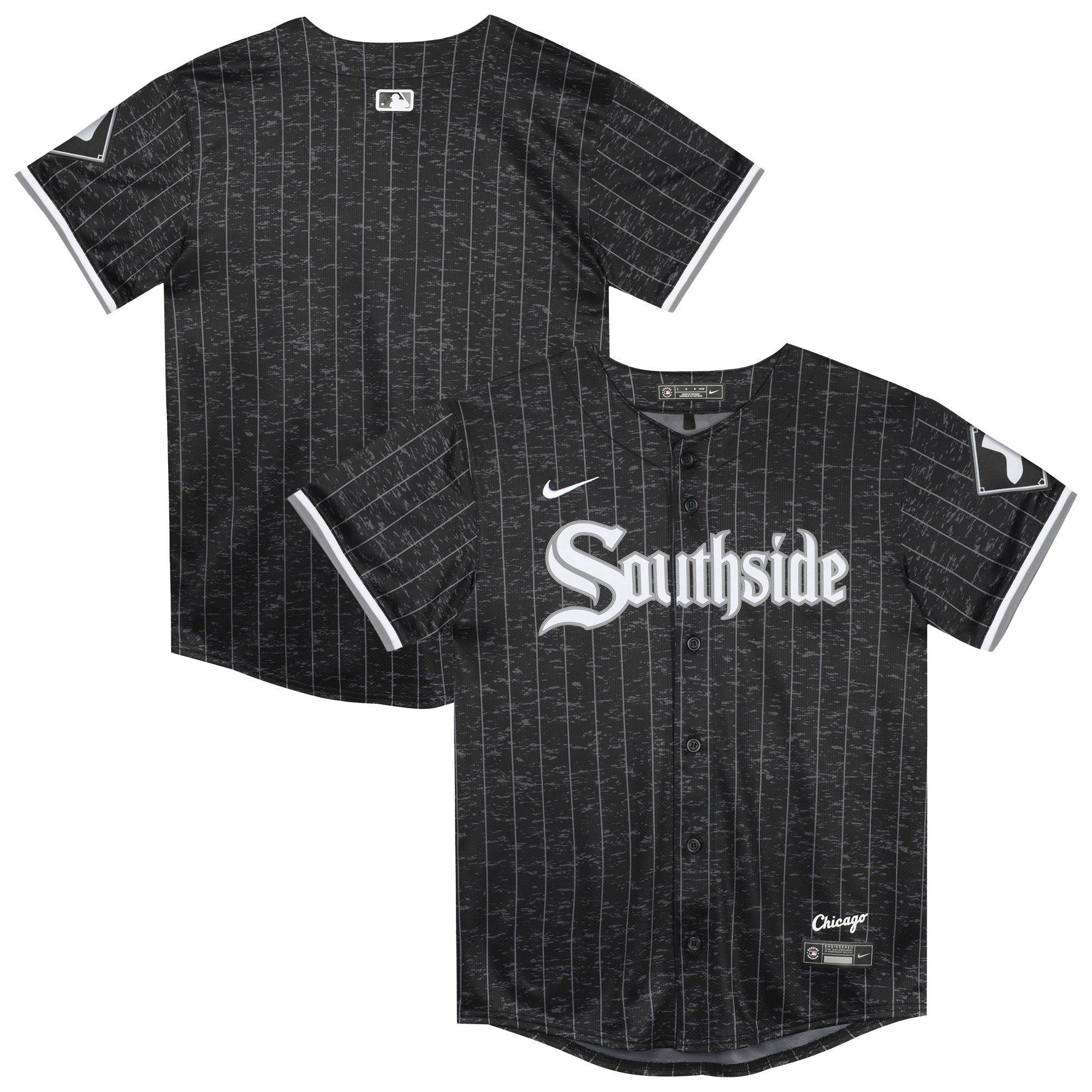 Preschool Nike  Black Chicago White Sox City Connect Jersey