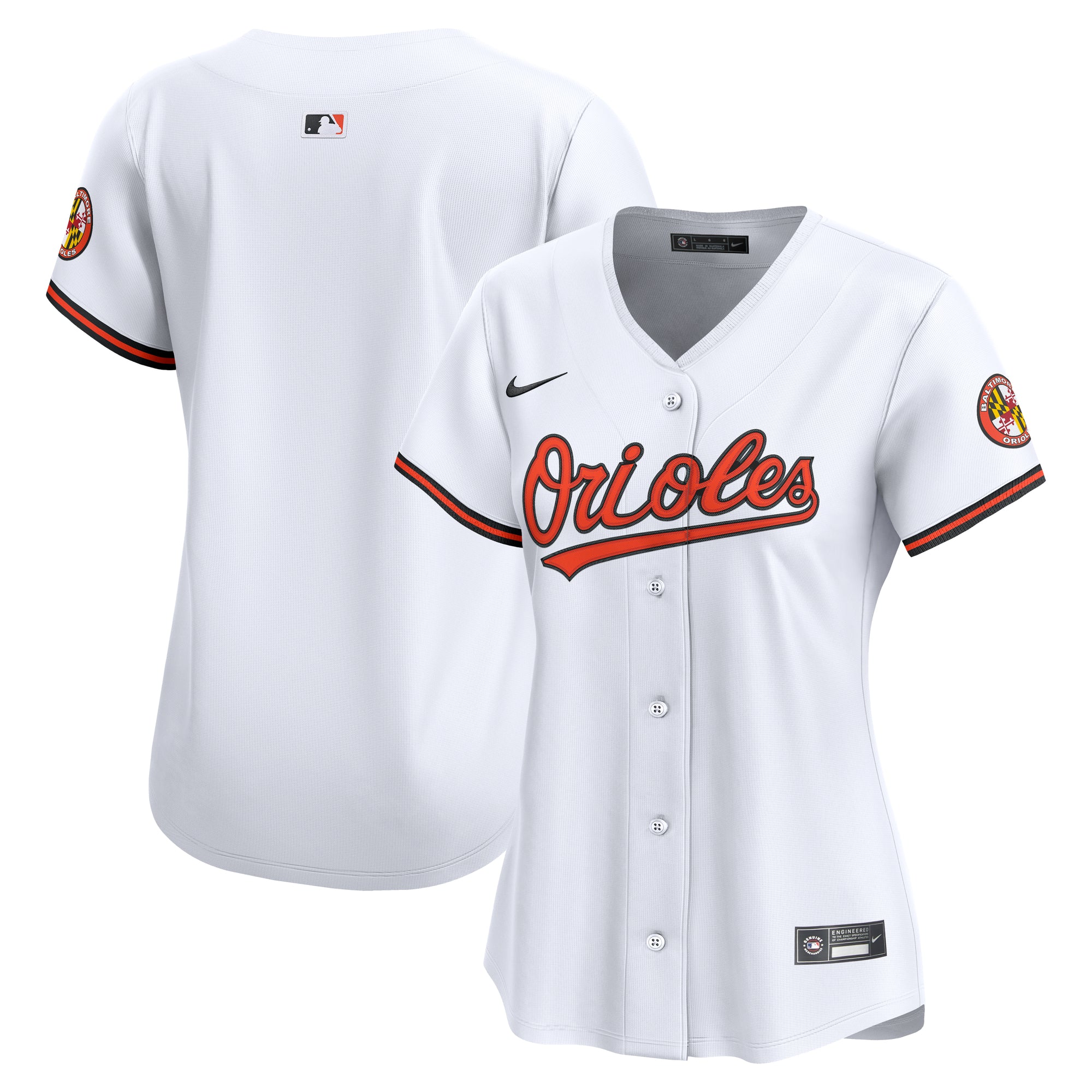 Women's Nike White Baltimore Orioles Home Limited Jersey