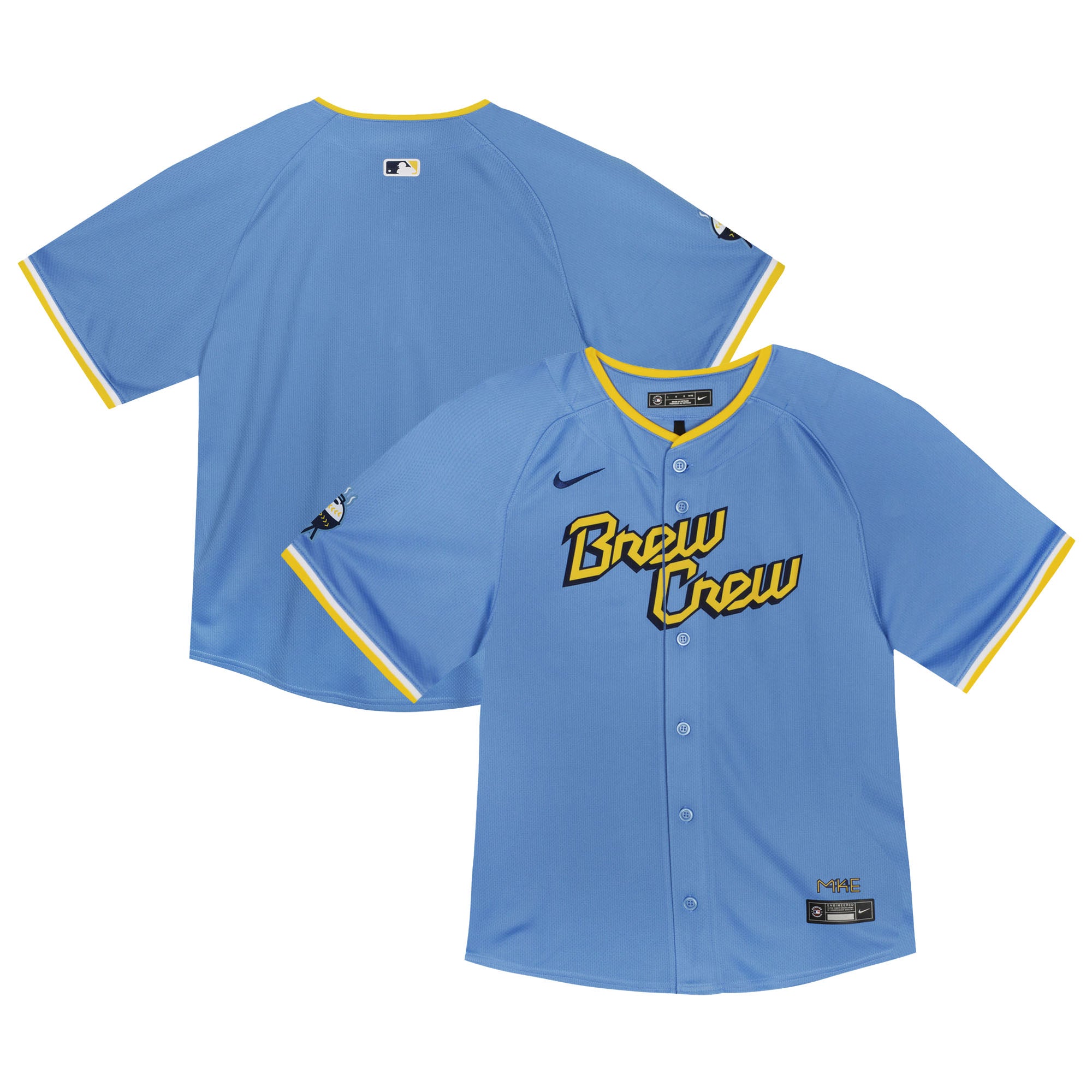 Toddler Nike  Blue Milwaukee Brewers City Connect Team Limited Jersey