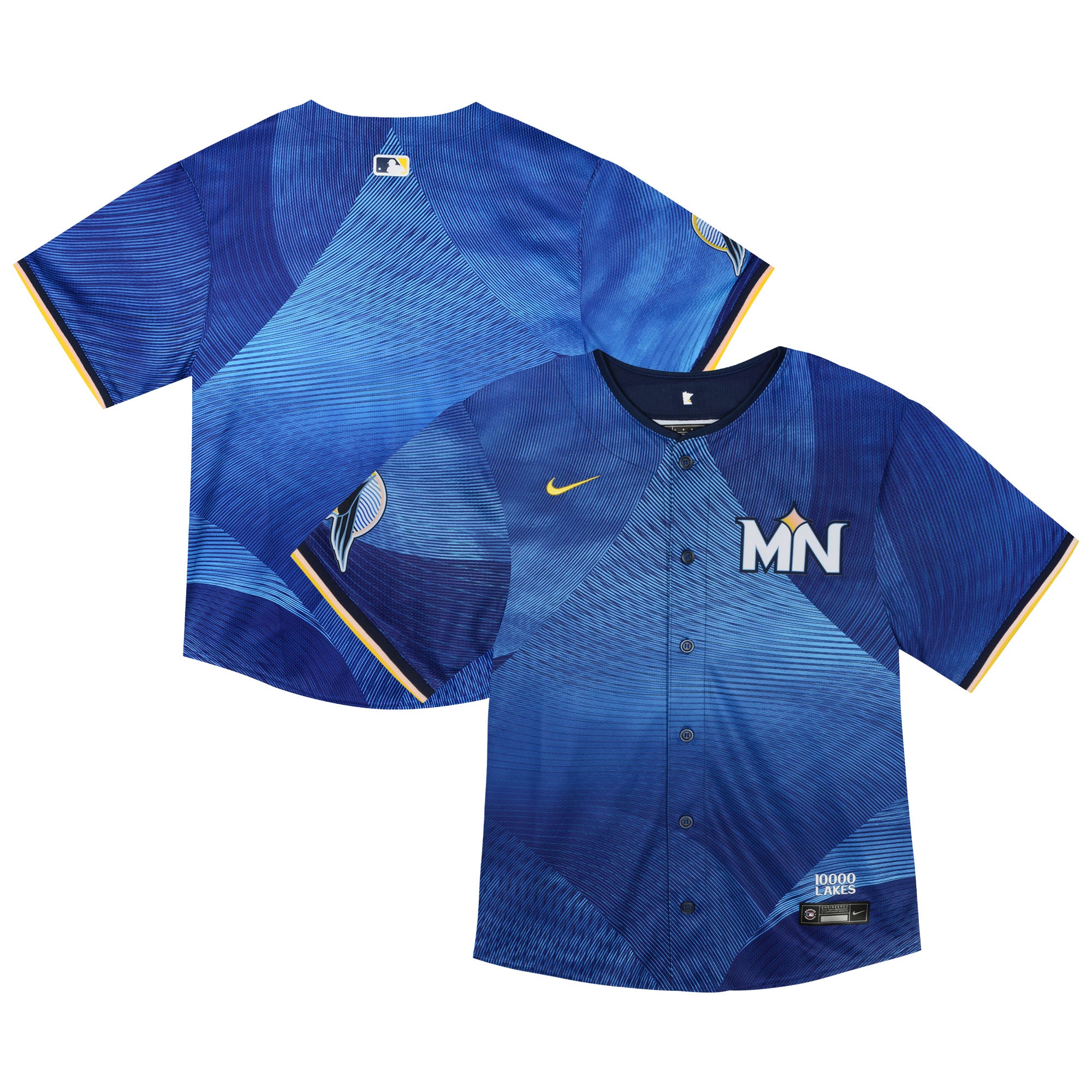 Toddler Nike  Navy Minnesota Twins City Connect Team Limited Jersey