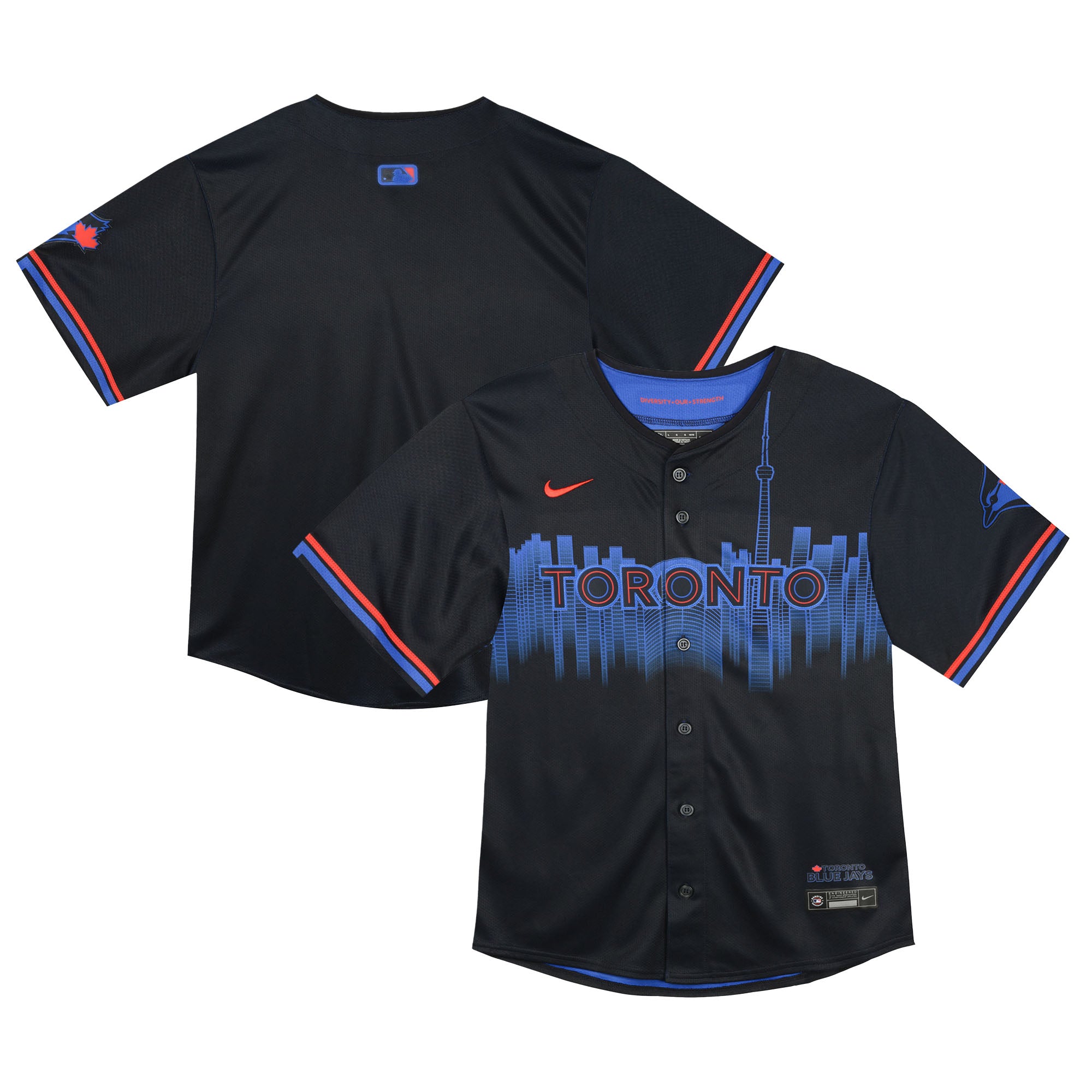 Toddler Nike  Blue Toronto Blue Jays City Connect Team Limited Jersey