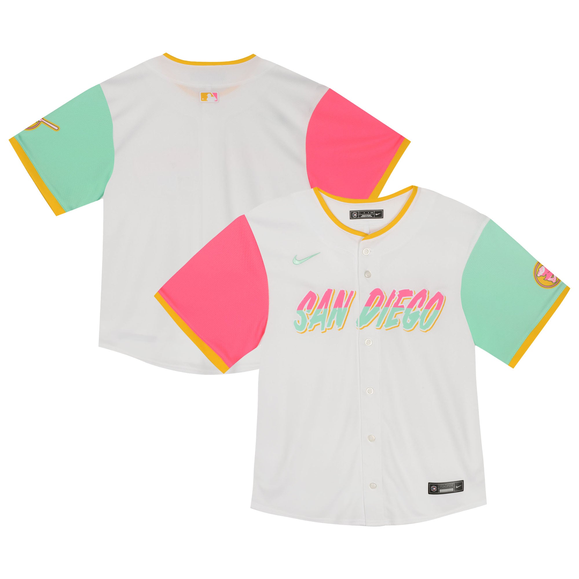 Toddler Nike  White San Diego Padres City Connect Team Limited Jersey