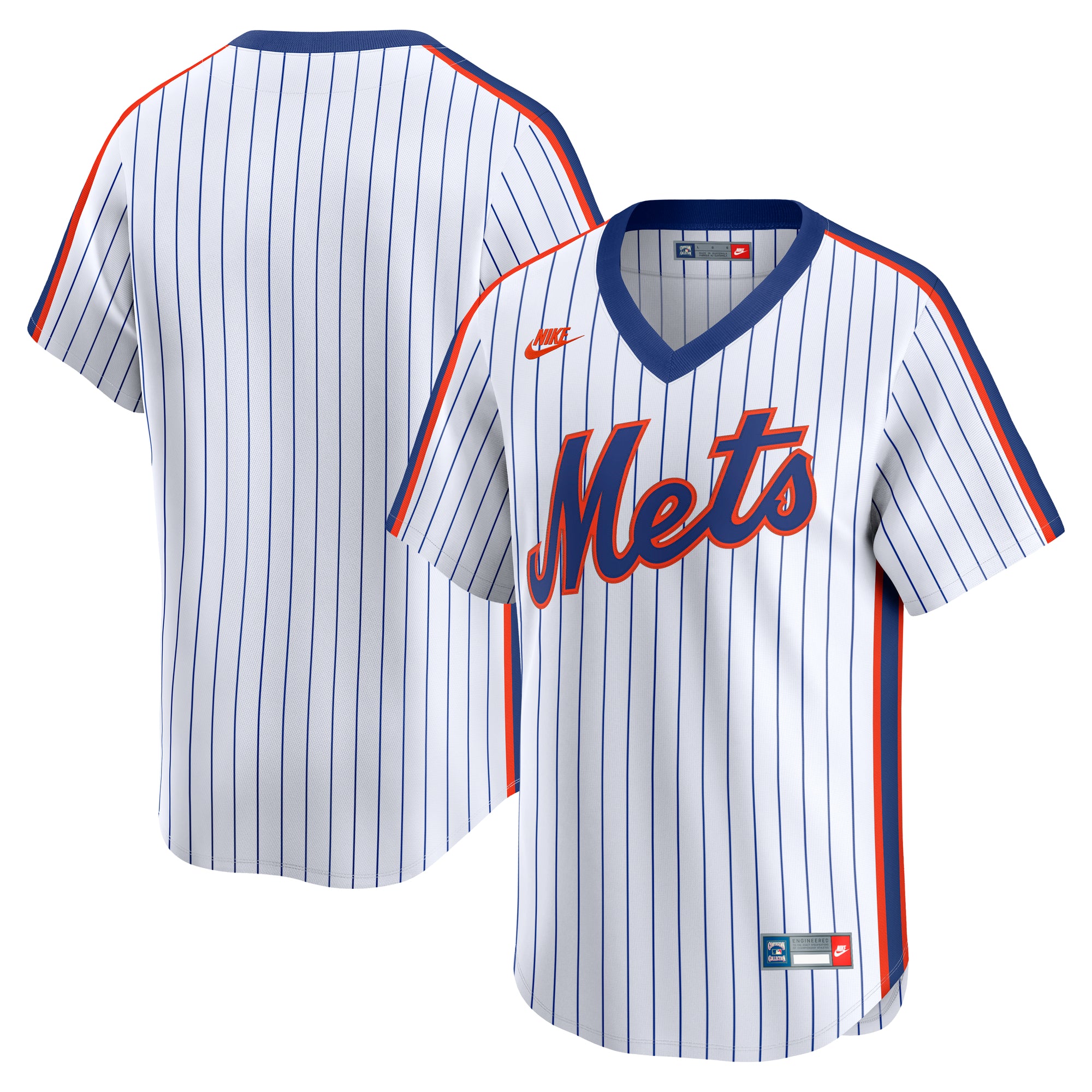 Men's Nike White New York Mets Cooperstown Collection Limited Jersey
