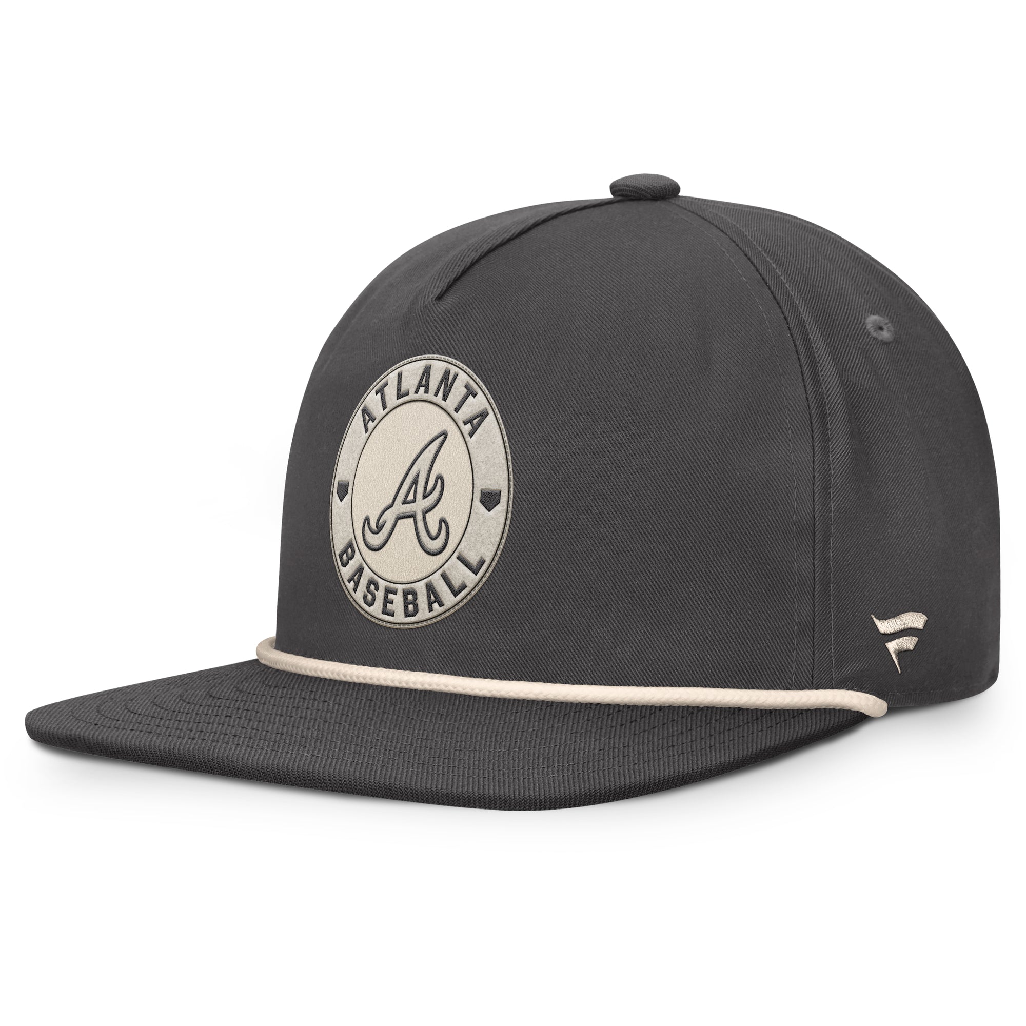 Men's Fanatics Charcoal Atlanta Braves Closer Adjustable Hat