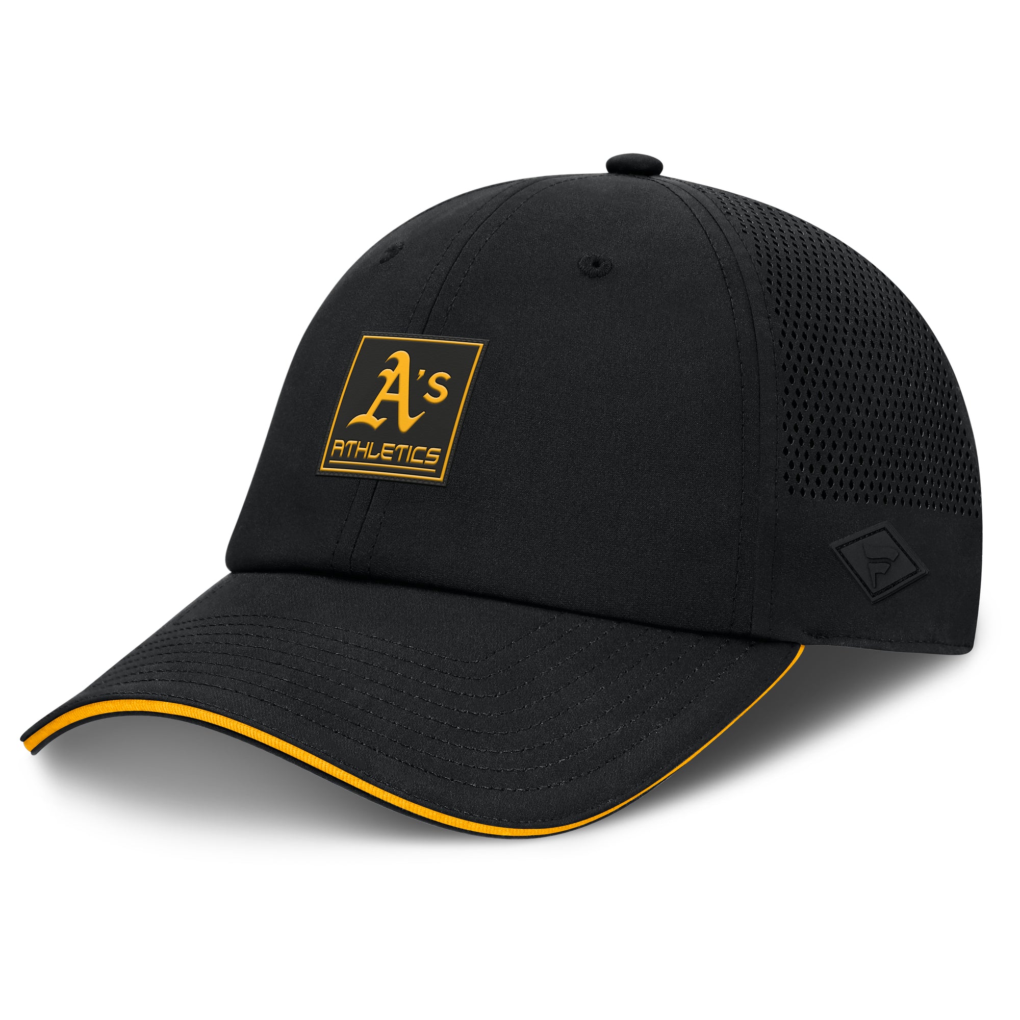 Men's Fanatics Black Athletics Level Up Driver Adjustable Hat