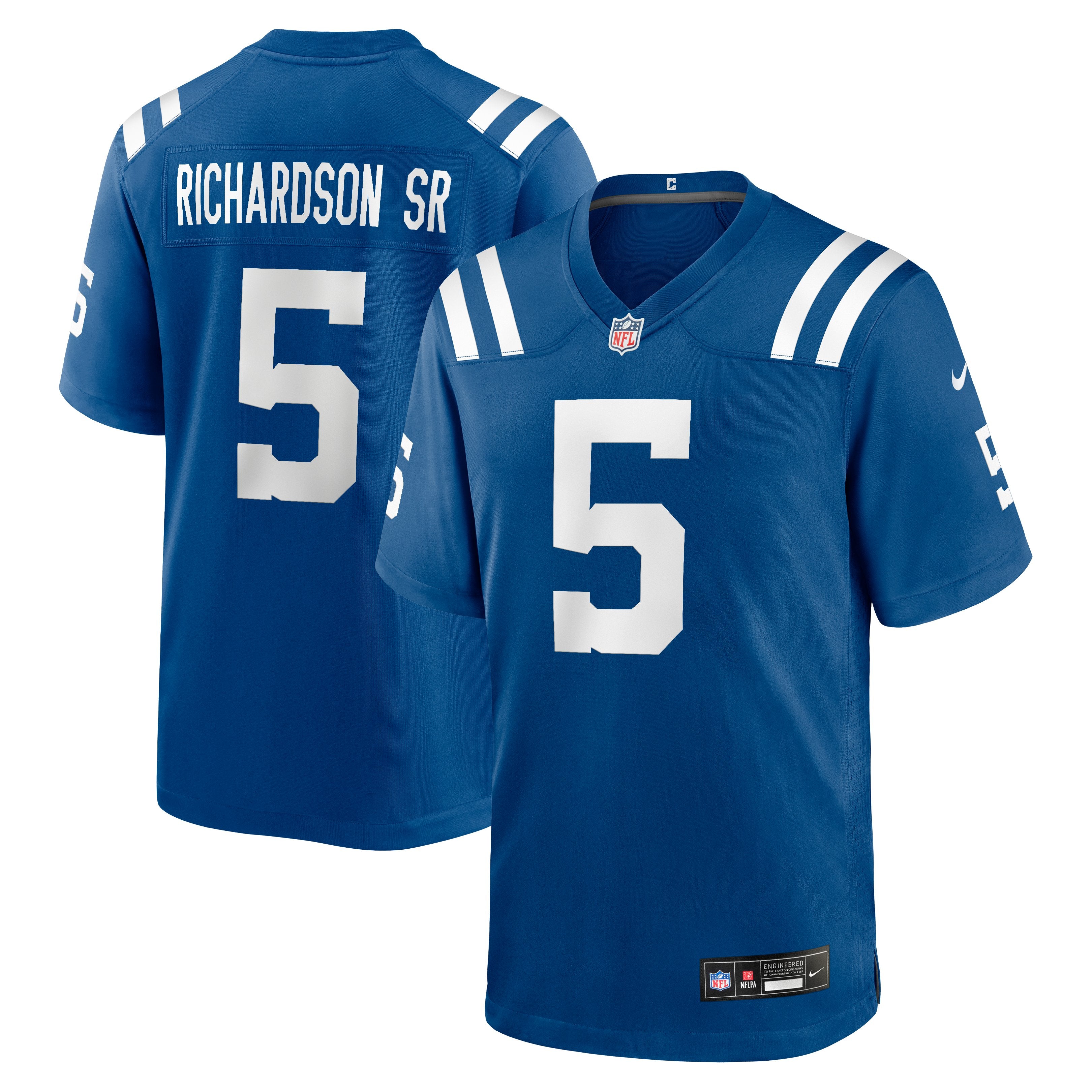 Men's Nike Anthony Richardson Sr.  Royal Indianapolis Colts Team Game Jersey
