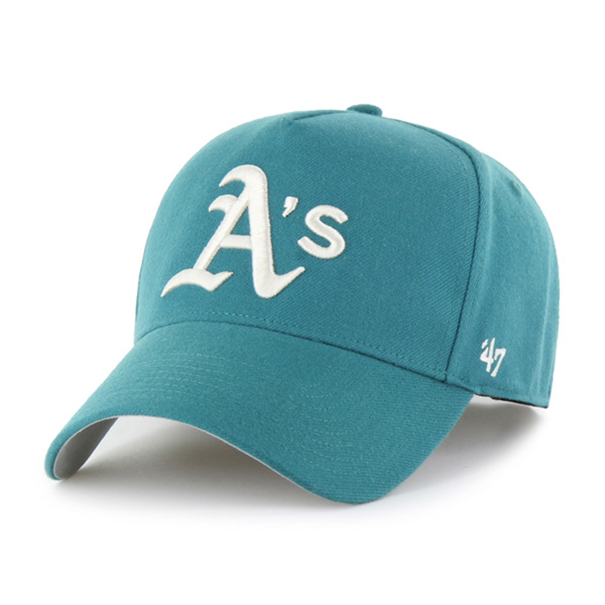 Men's '47  Teal Athletics Ballpark Offside Adjustable Hat