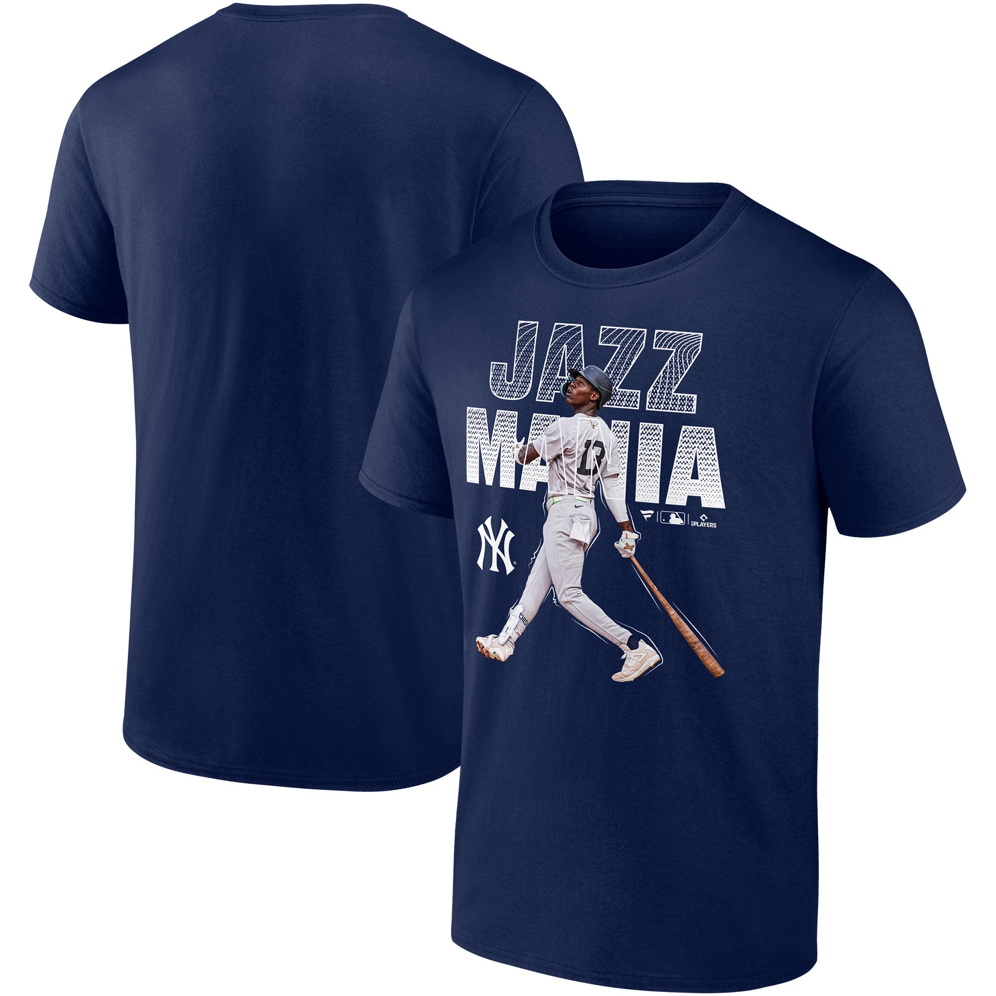 Men's Jazz Chisholm Jr. Navy New York Yankees Jazz Mania T-Shirt
