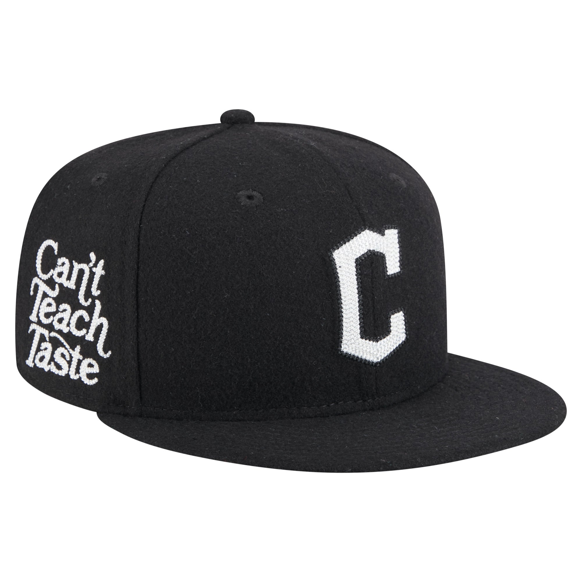 Men's New Era  Black Cleveland Guardians Diet Starts Monday 59FIFTY Fitted Hat