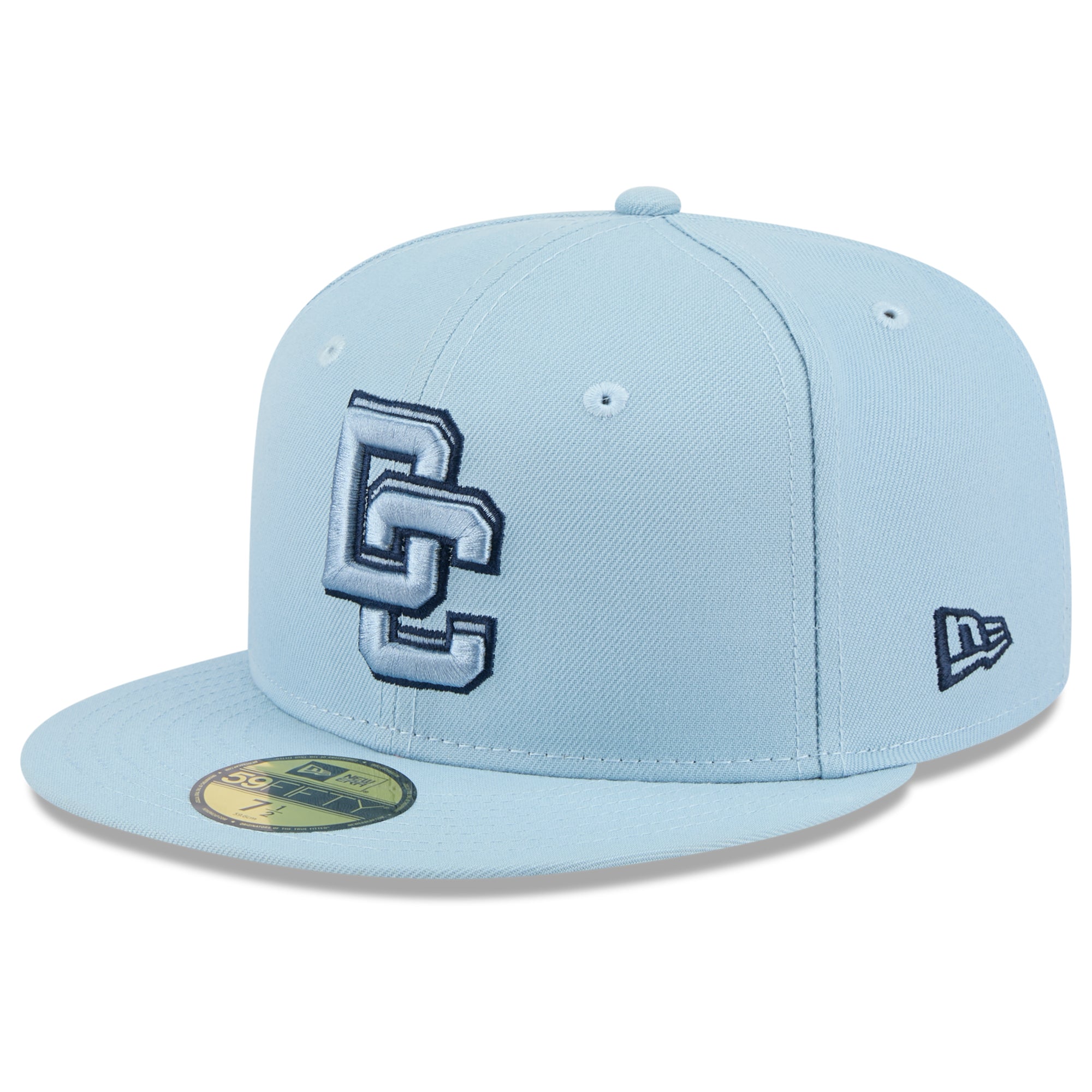 Men's New Era Light Blue Washington Nationals 2025 City Connect Fan Pack 59FIFTY Fitted Hat