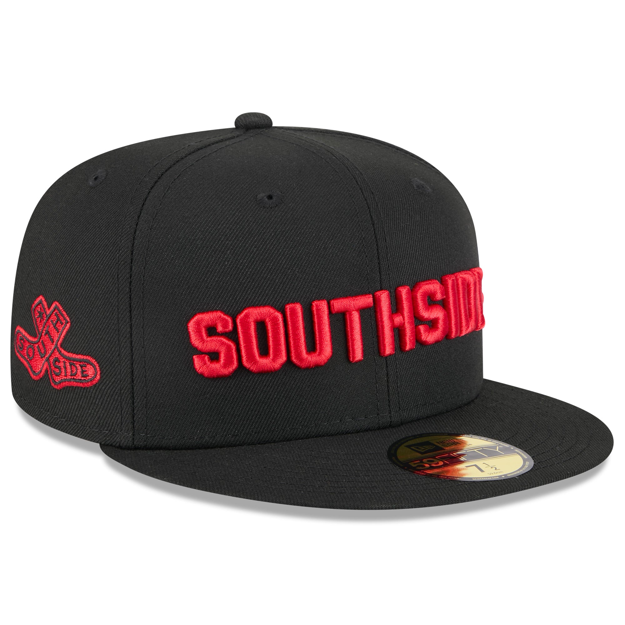 Men's New Era  Black Chicago White Sox 2025 City Connect Fan Pack 59FIFTY Fitted Hat