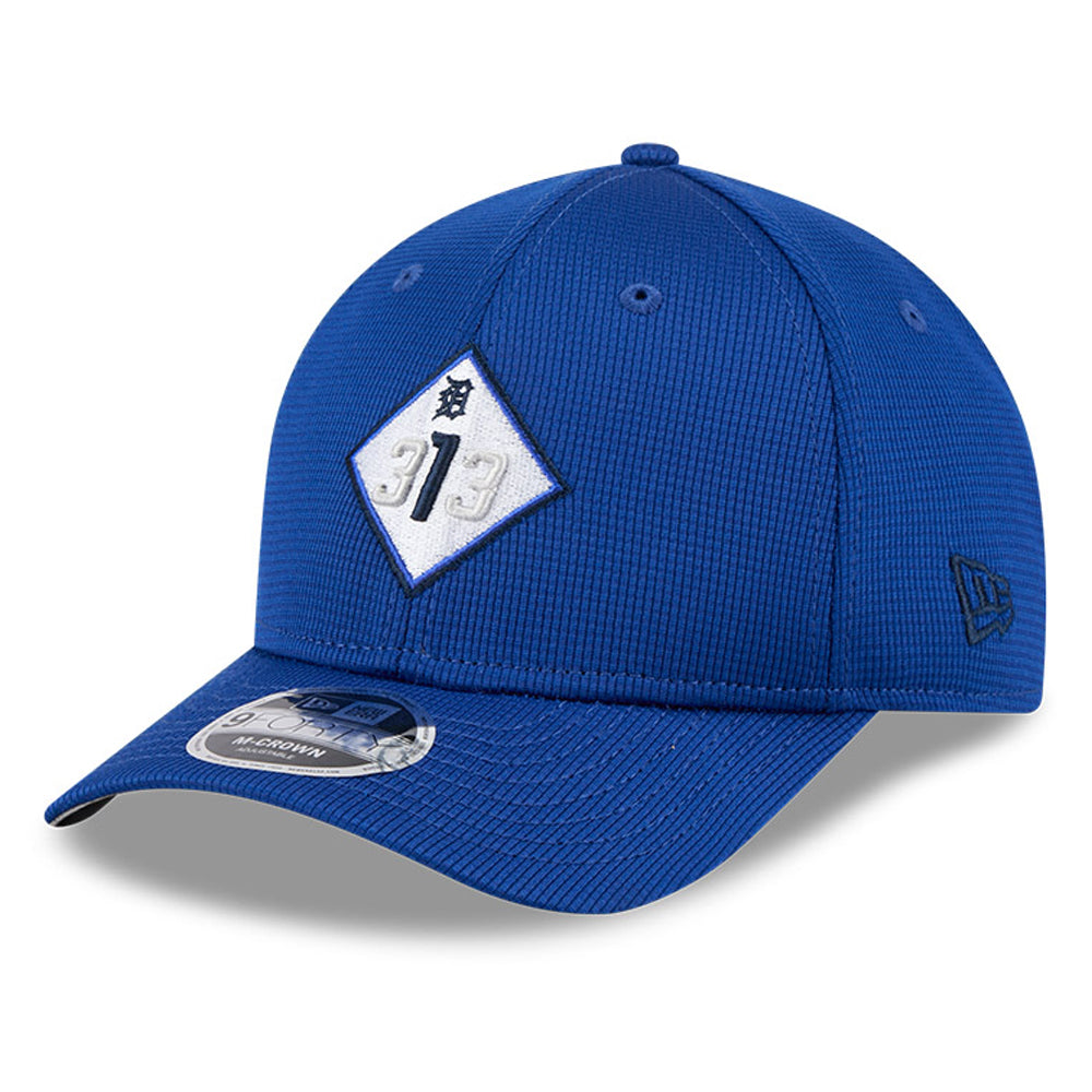 Men's New Era Blue Detroit Tigers City Connect Batting Practice 9FORTY M-Crown Adjustable Hat