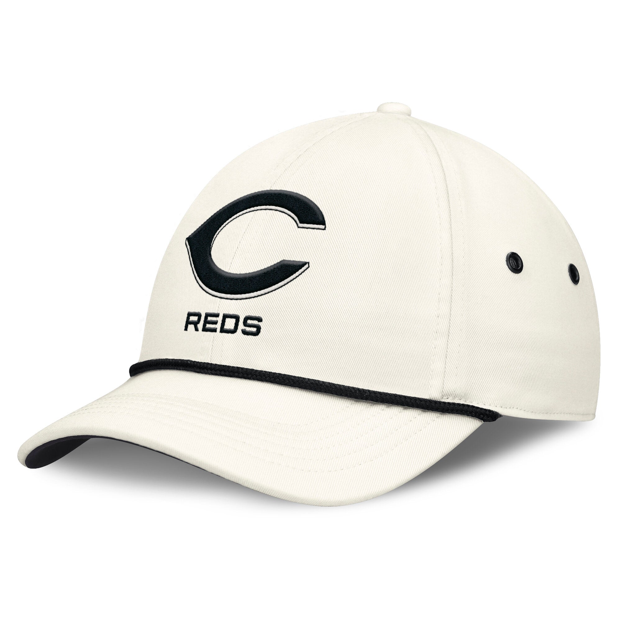 Men's Nike  Stone Cincinnati Reds Club Adjustable Hat