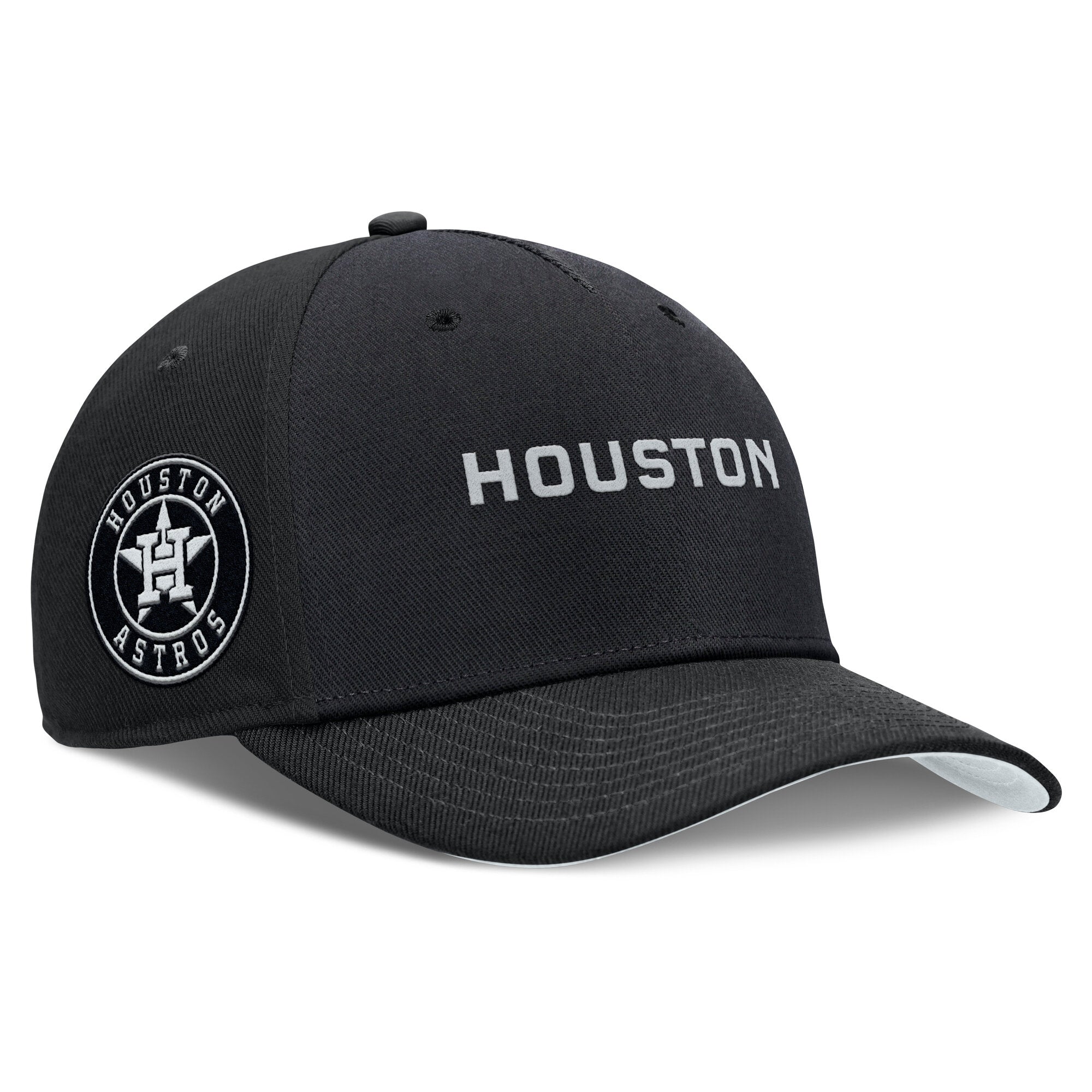 Men's Nike  Black Houston Astros Rise Performance Adjustable Hat