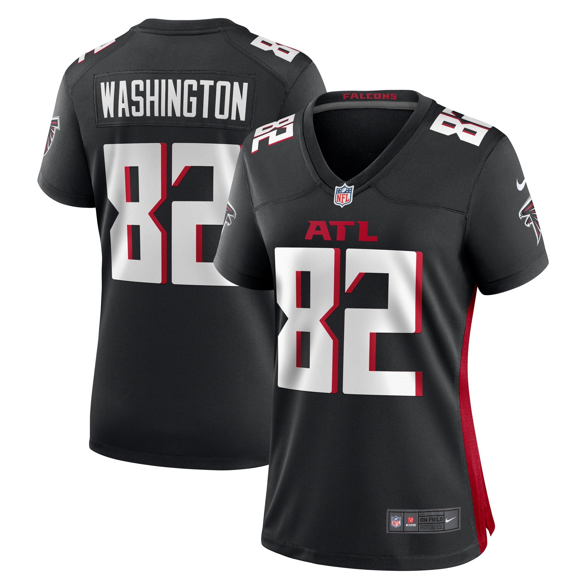 Women's Nike Casey Washington  Black Atlanta Falcons  Game Jersey