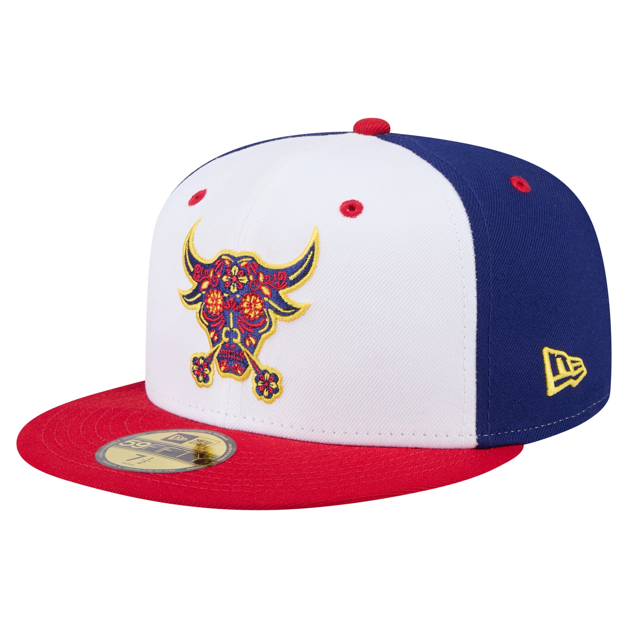 Men's New Era Royal/Red Durham Bulls Copa de la Diversión 59FIFTY Fitted Hat