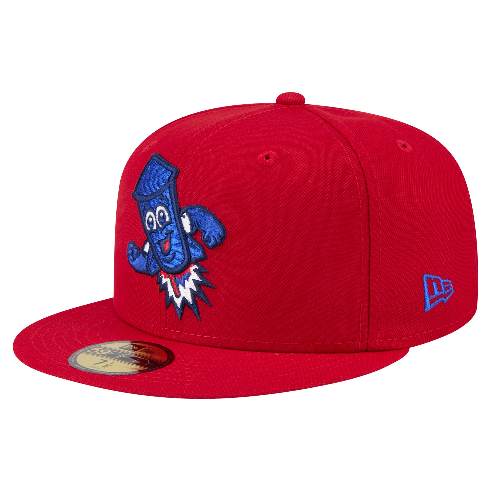 Men's New Era Red Worcester Red Sox Copa de la Diversión 59FIFTY Fitted Hat